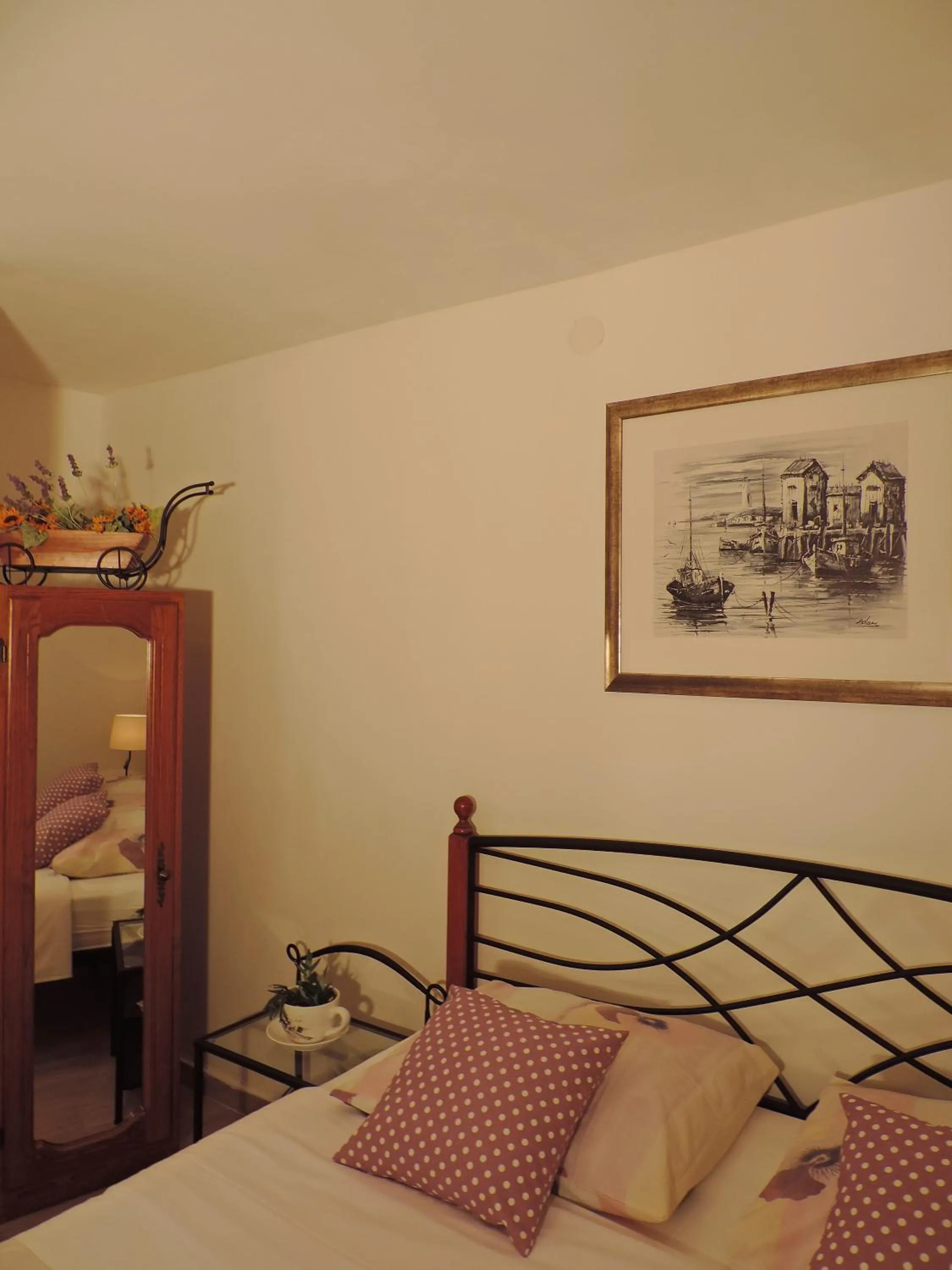 Bedroom, Bed in Apartments Lana