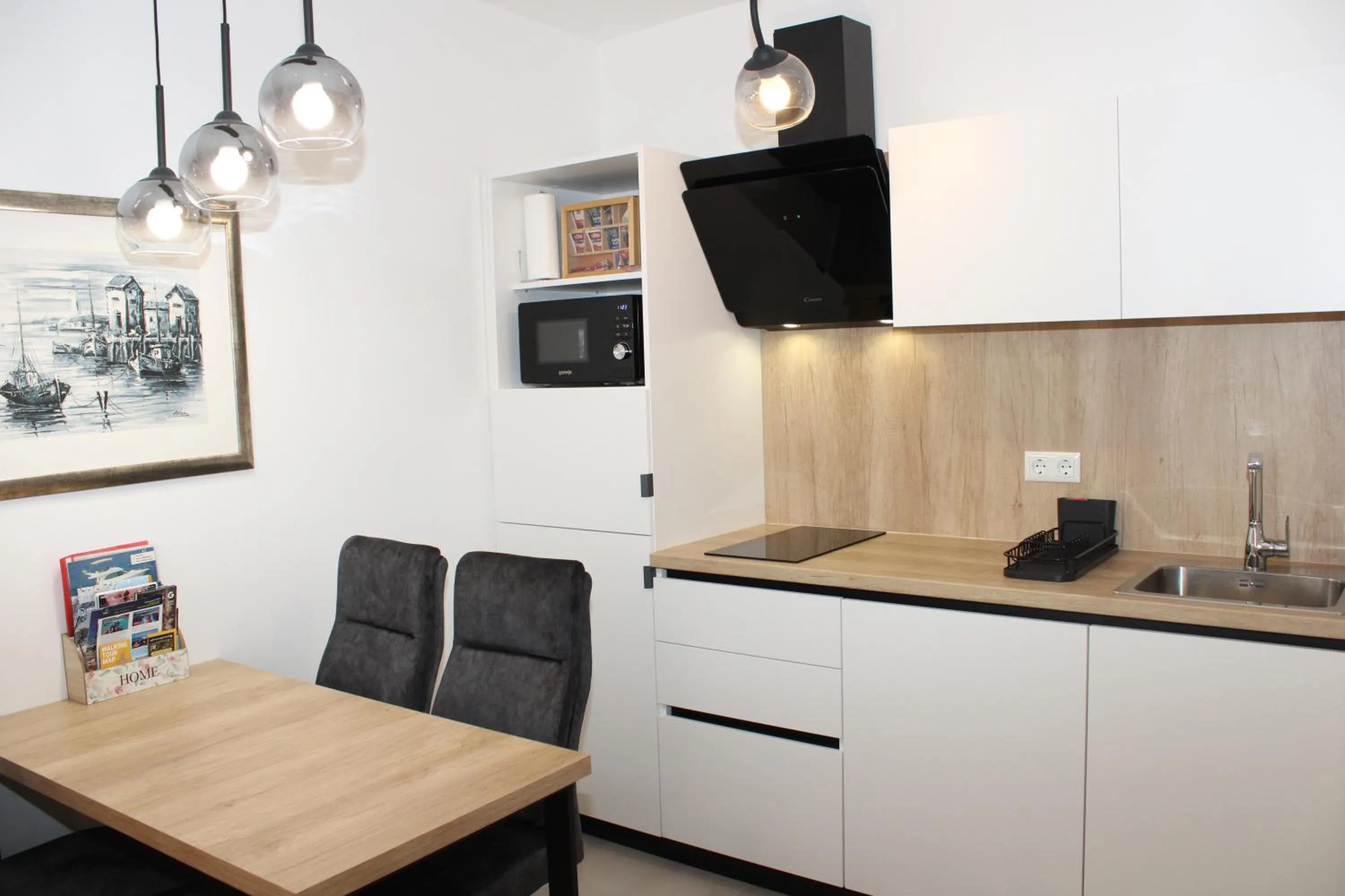 kitchen in Apartments Lana