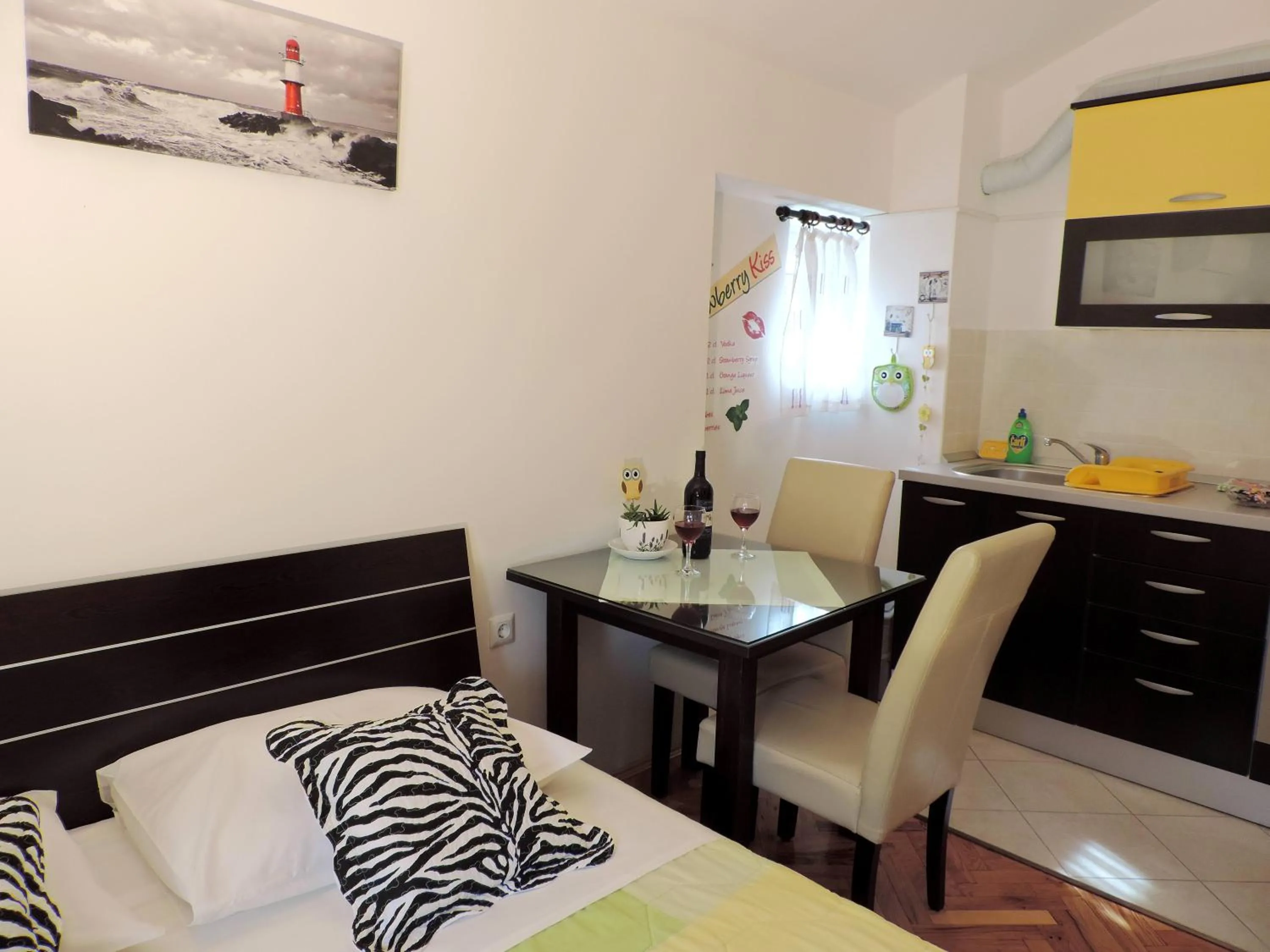 Kitchen or kitchenette in Apartments Lana
