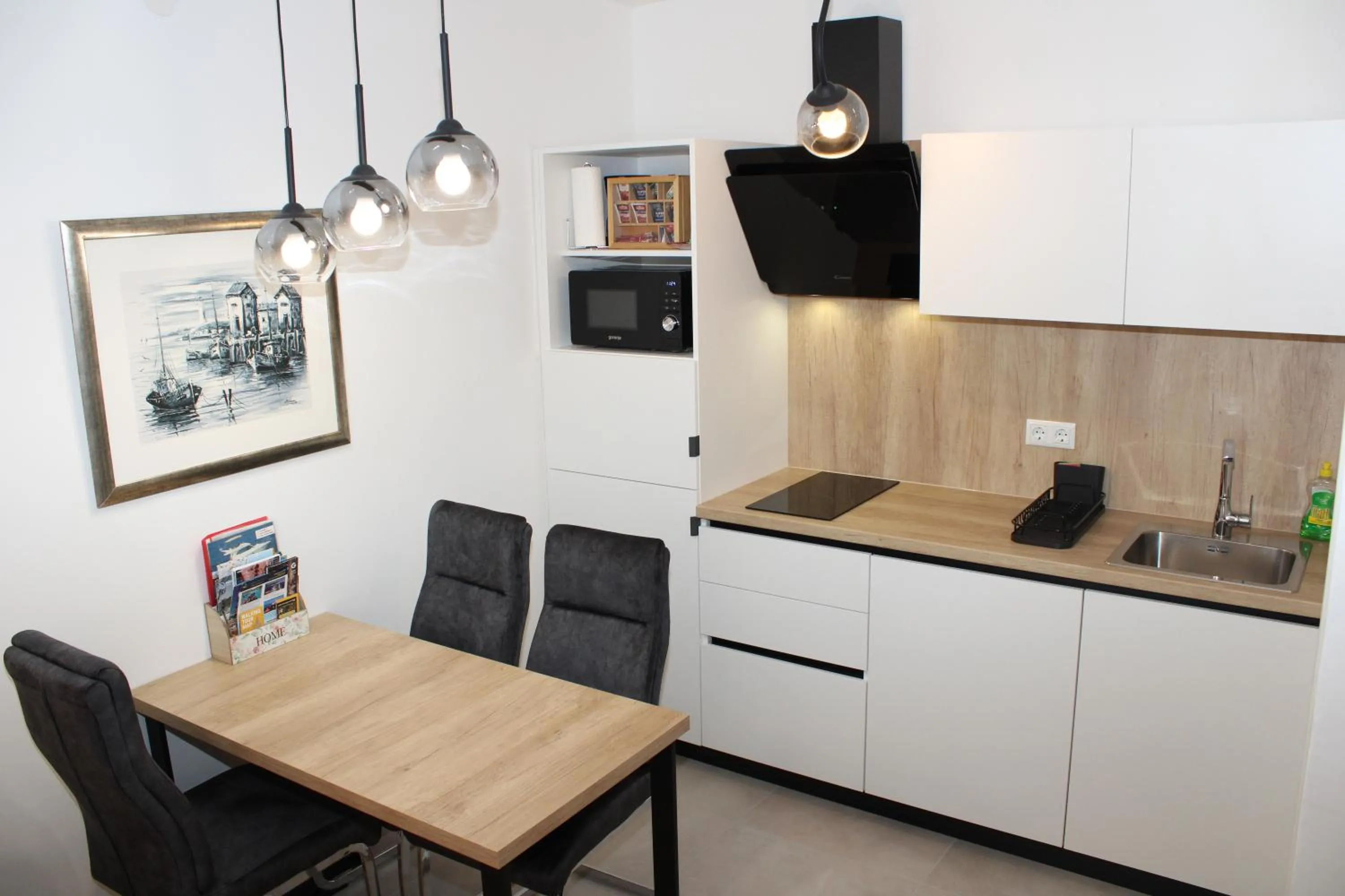 kitchen in Apartments Lana
