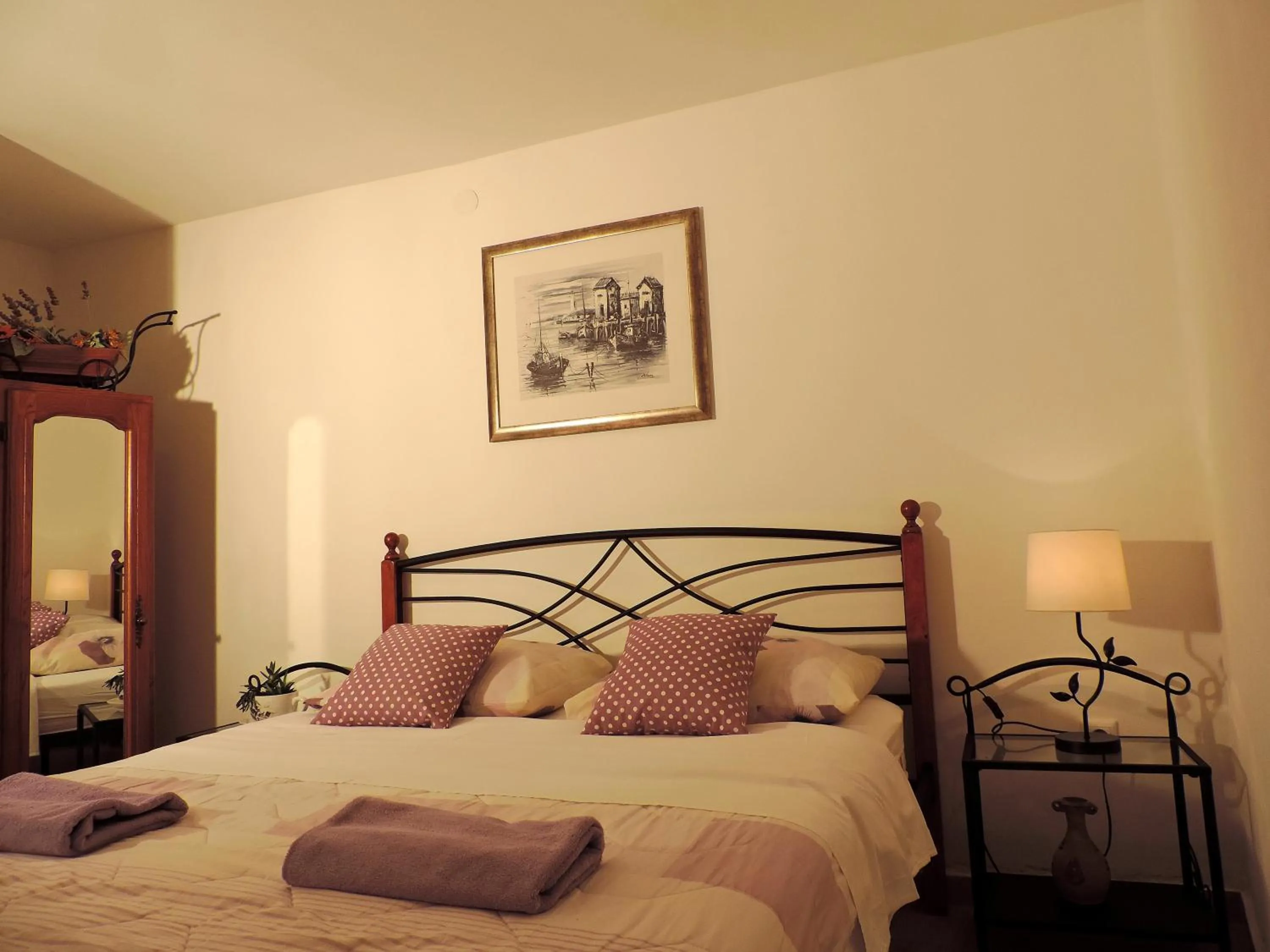 Bed in Apartments Lana