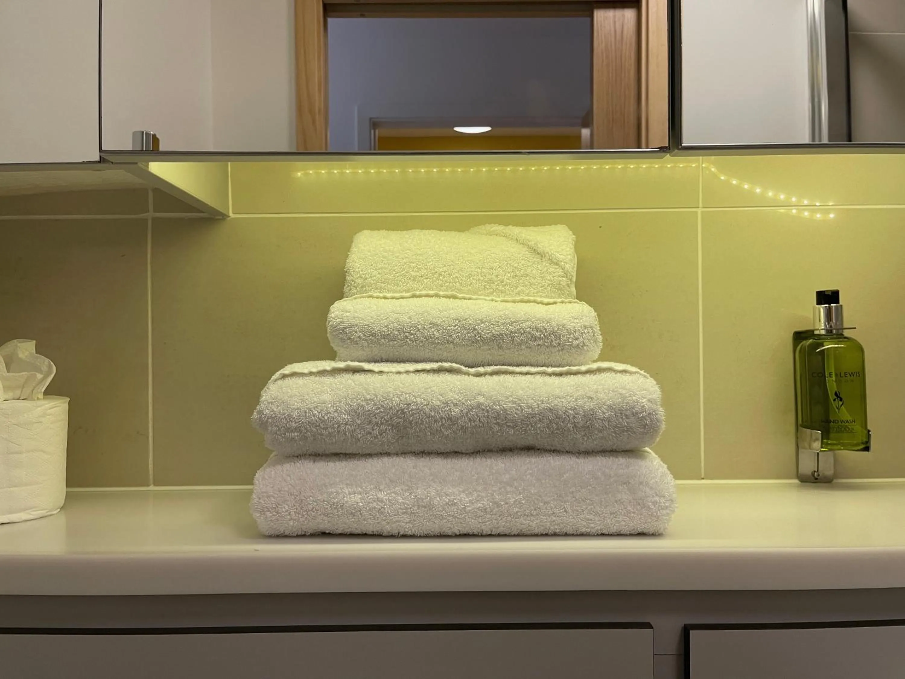 Bathroom in Quay Apartments Manchester