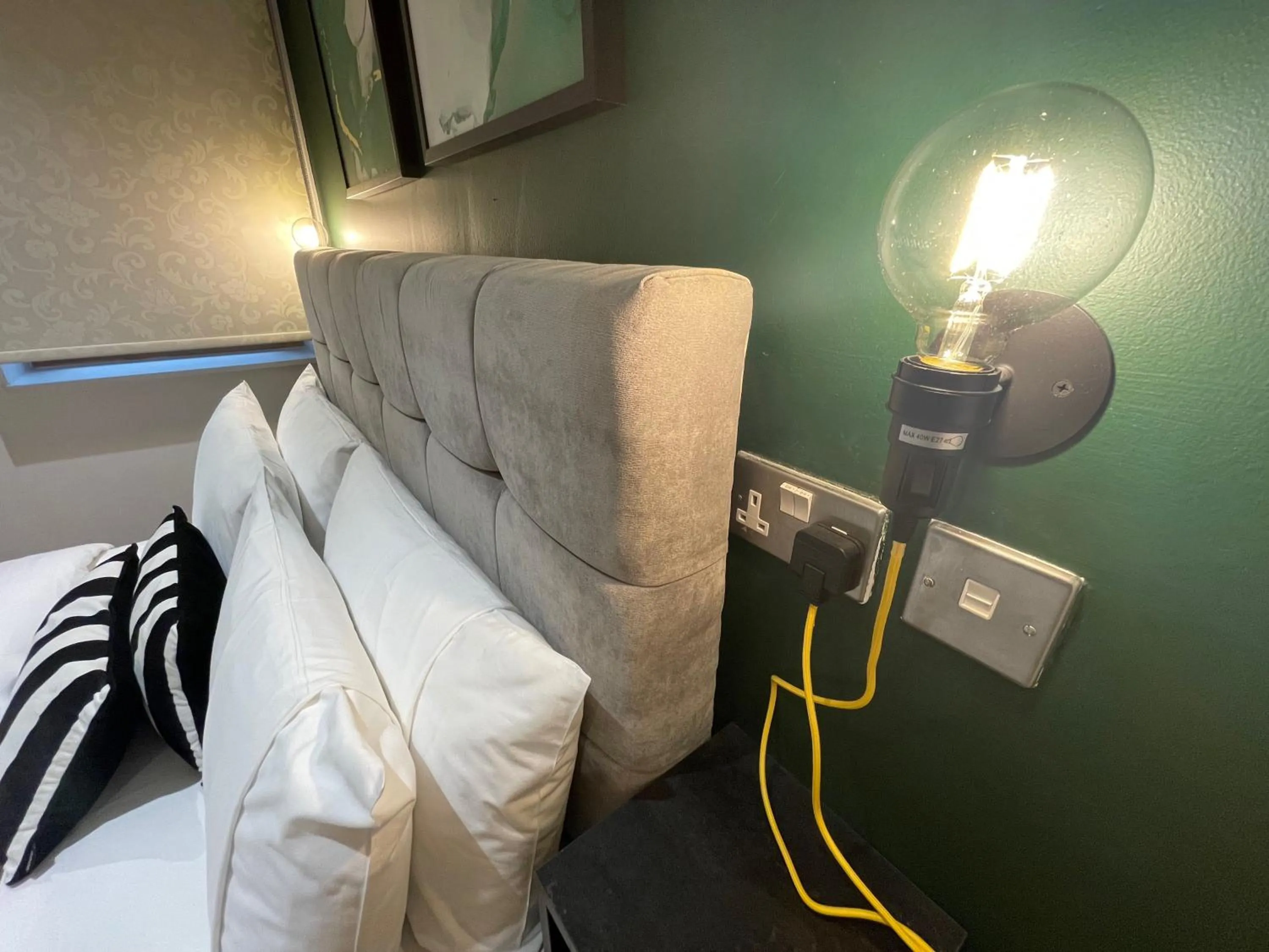 Bedroom in Quay Apartments Manchester