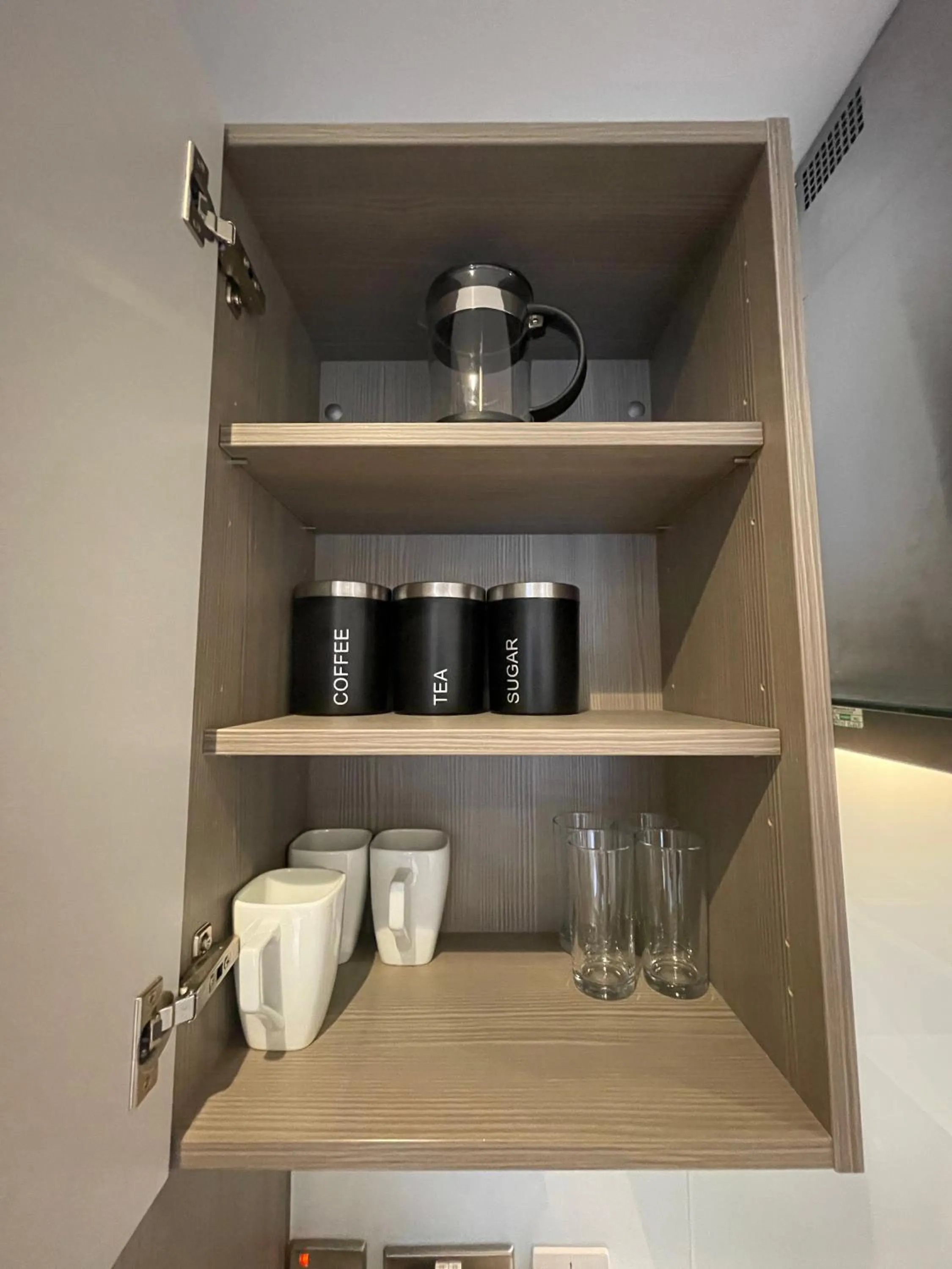 Coffee/tea facilities in Quay Apartments Manchester