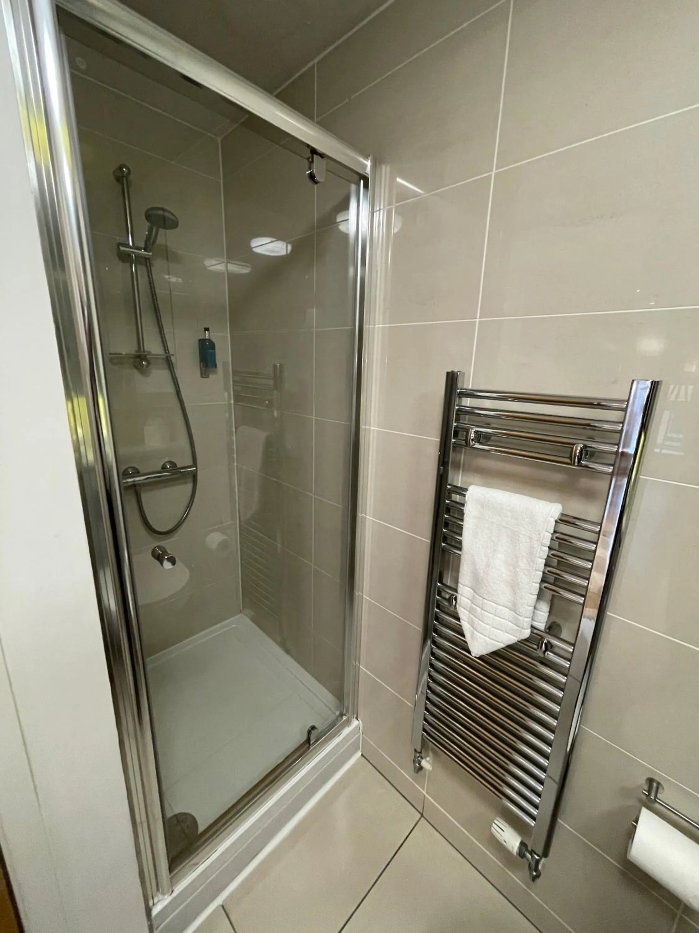 Shower in Quay Apartments Manchester