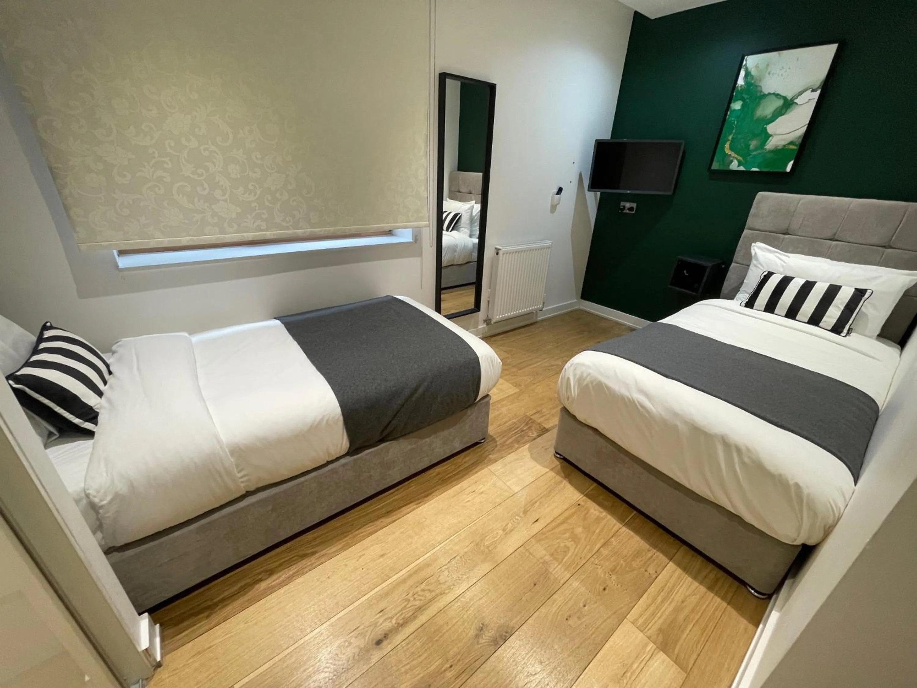 Bed in Quay Apartments Manchester