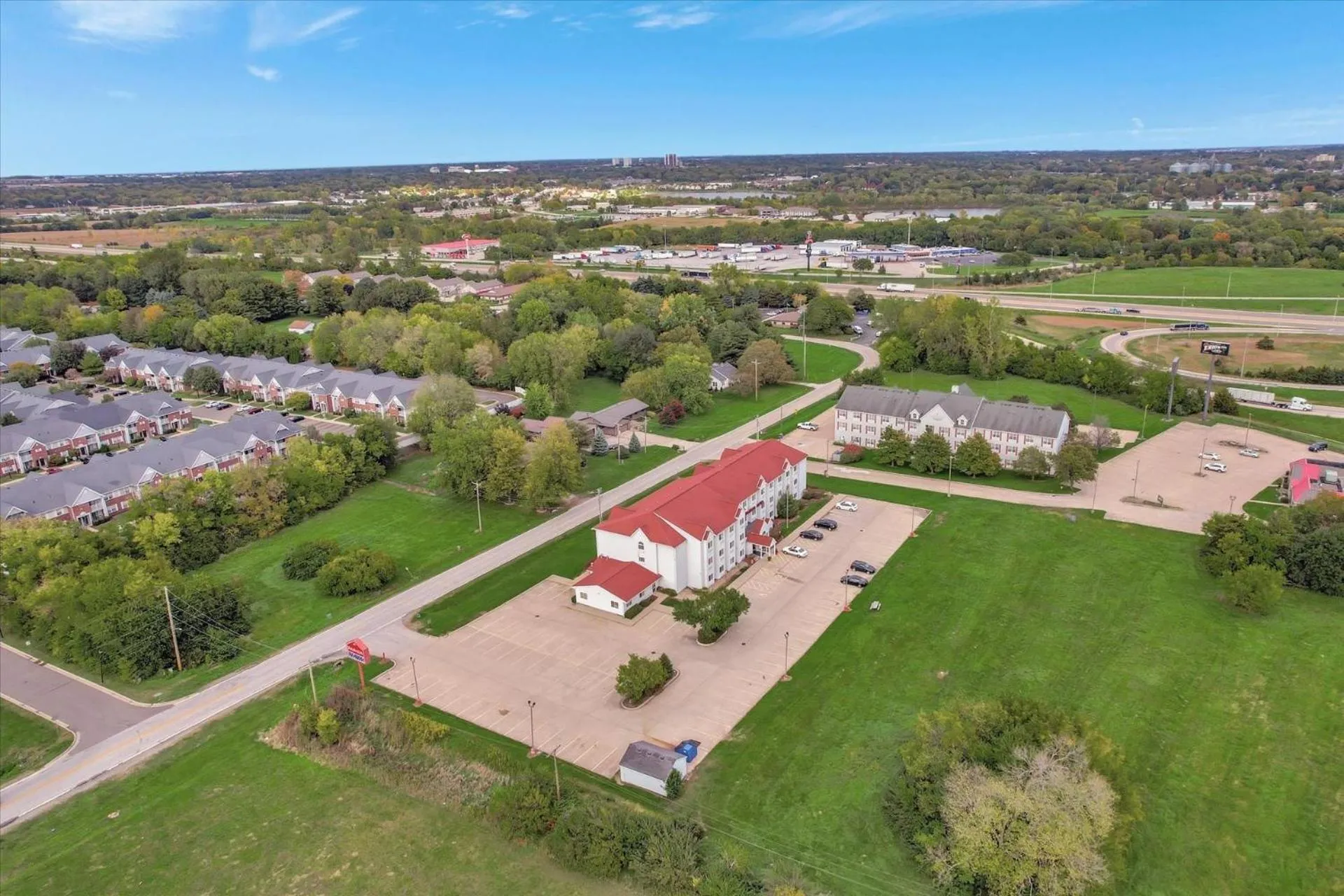 View (from property/room) in Ramada Limited by Wyndham, Bloomington I-55 & I-74 IL