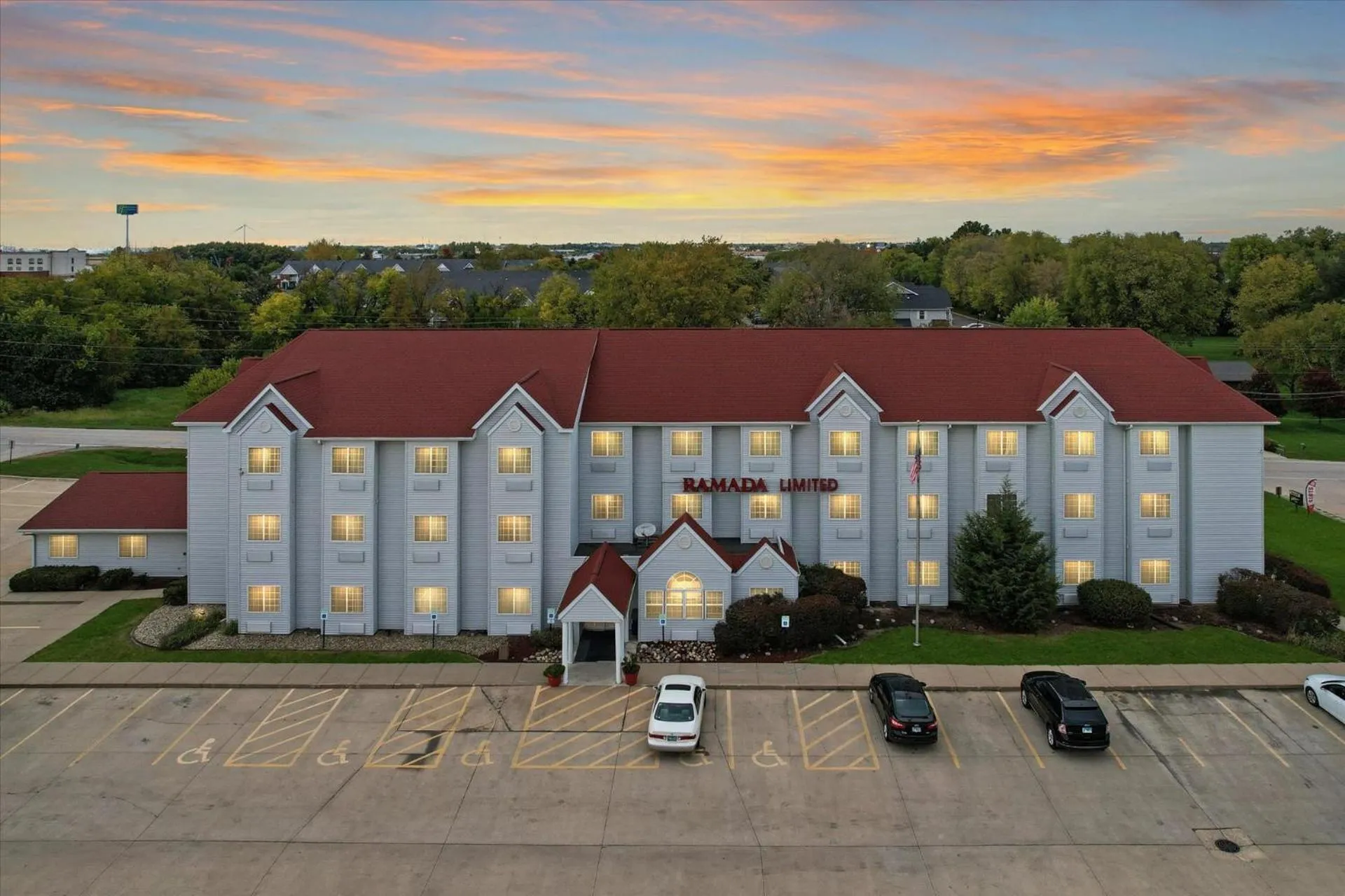 View (from property/room) in Ramada Limited by Wyndham, Bloomington I-55 & I-74 IL