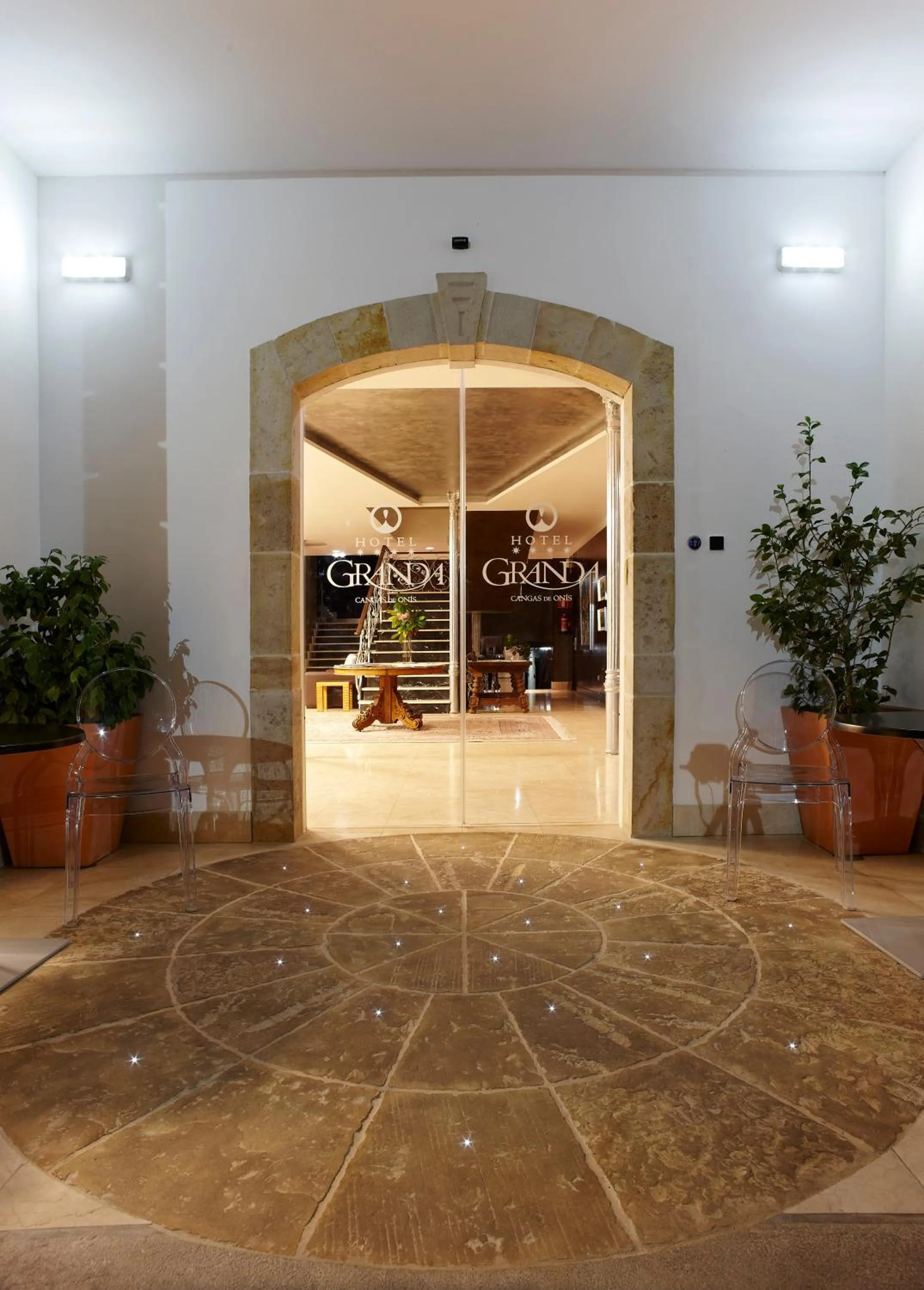 Lobby or reception in Hotel Granda