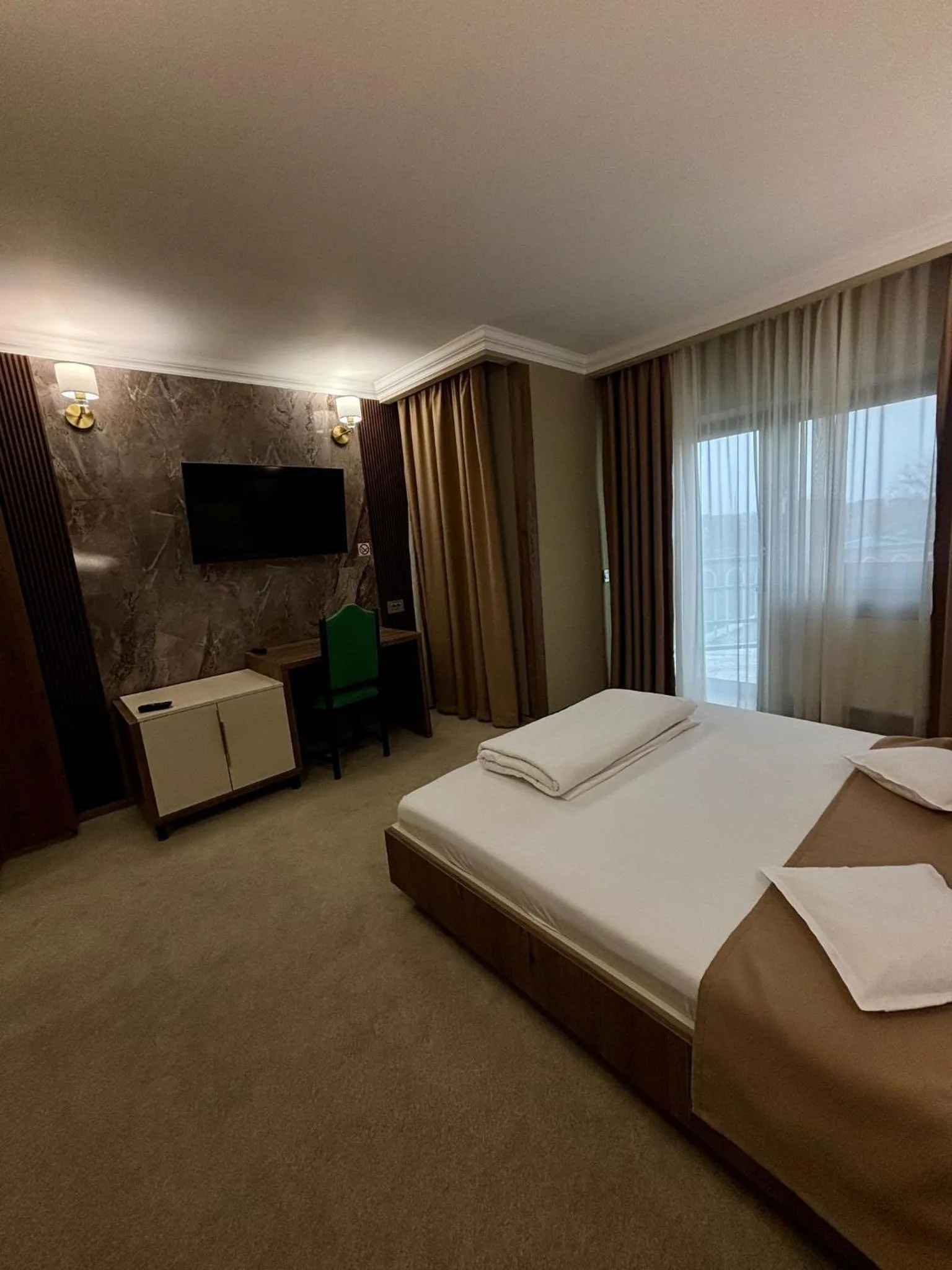 Bed in Hotel President