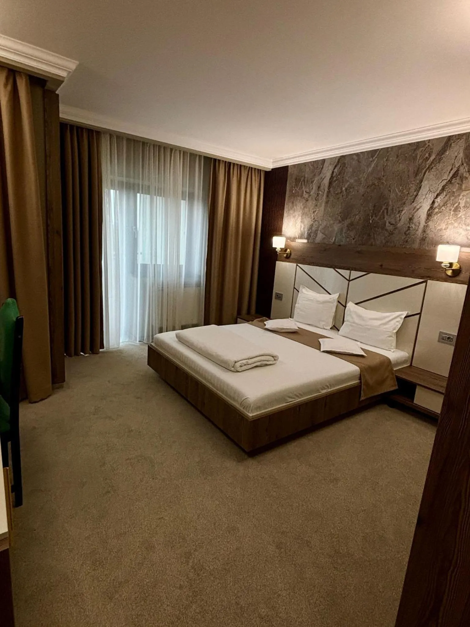 Bed in Hotel President