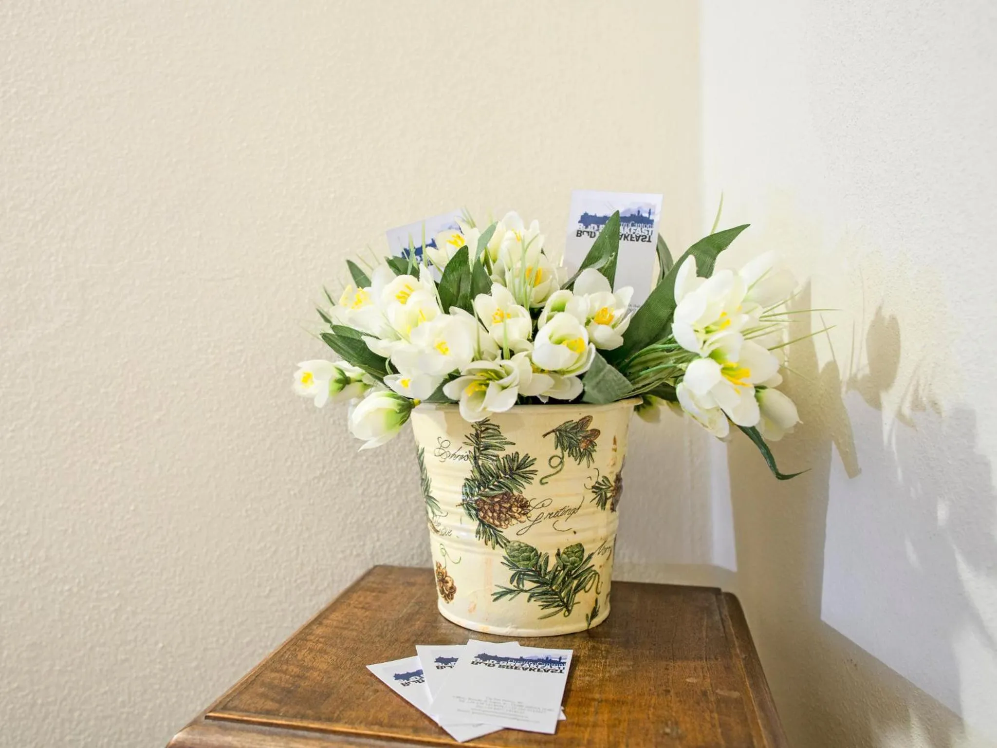 Decorative detail in B&B Quattro Cantoni