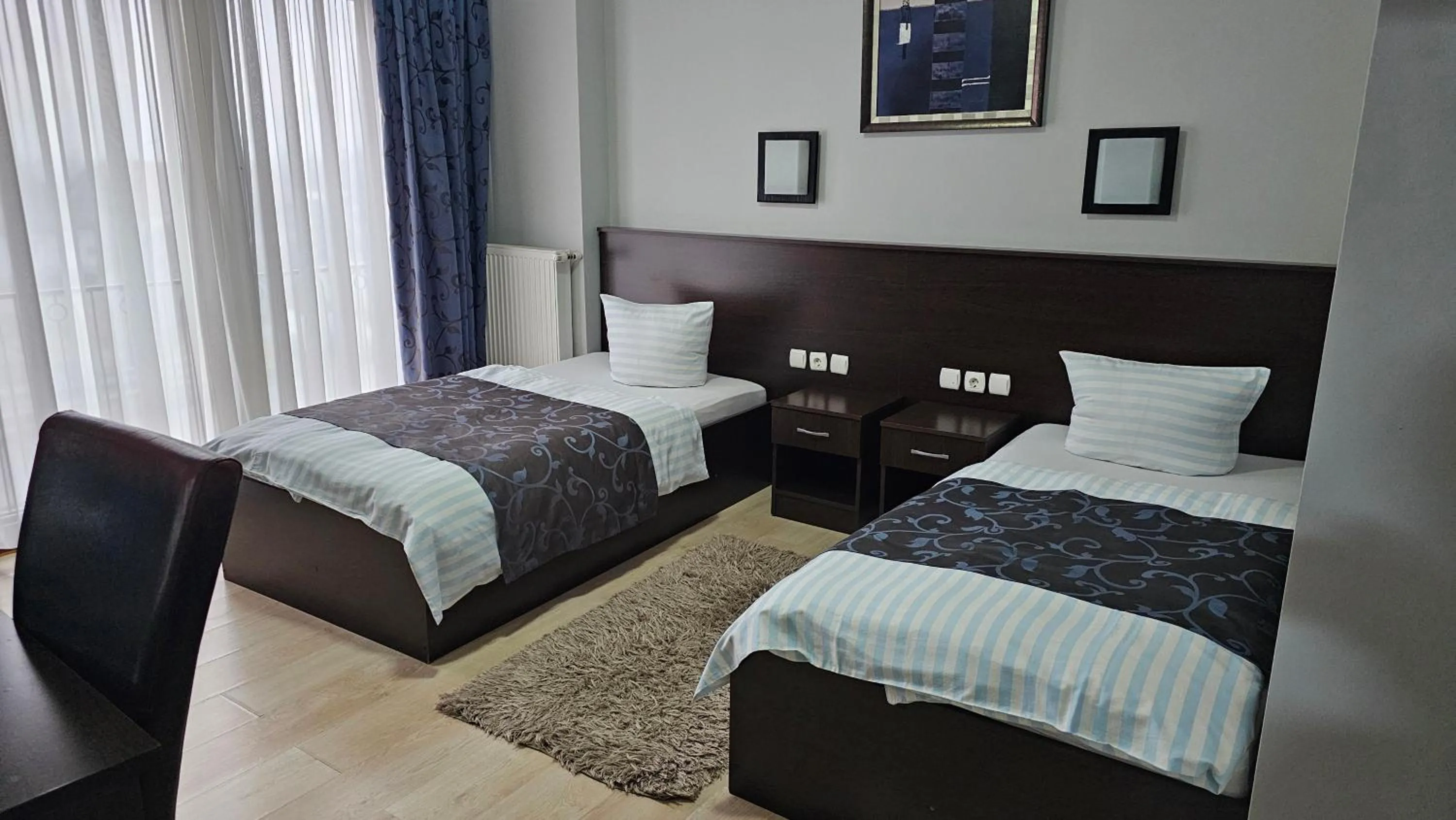 Bed in Hotel Poarta Transilvaniei