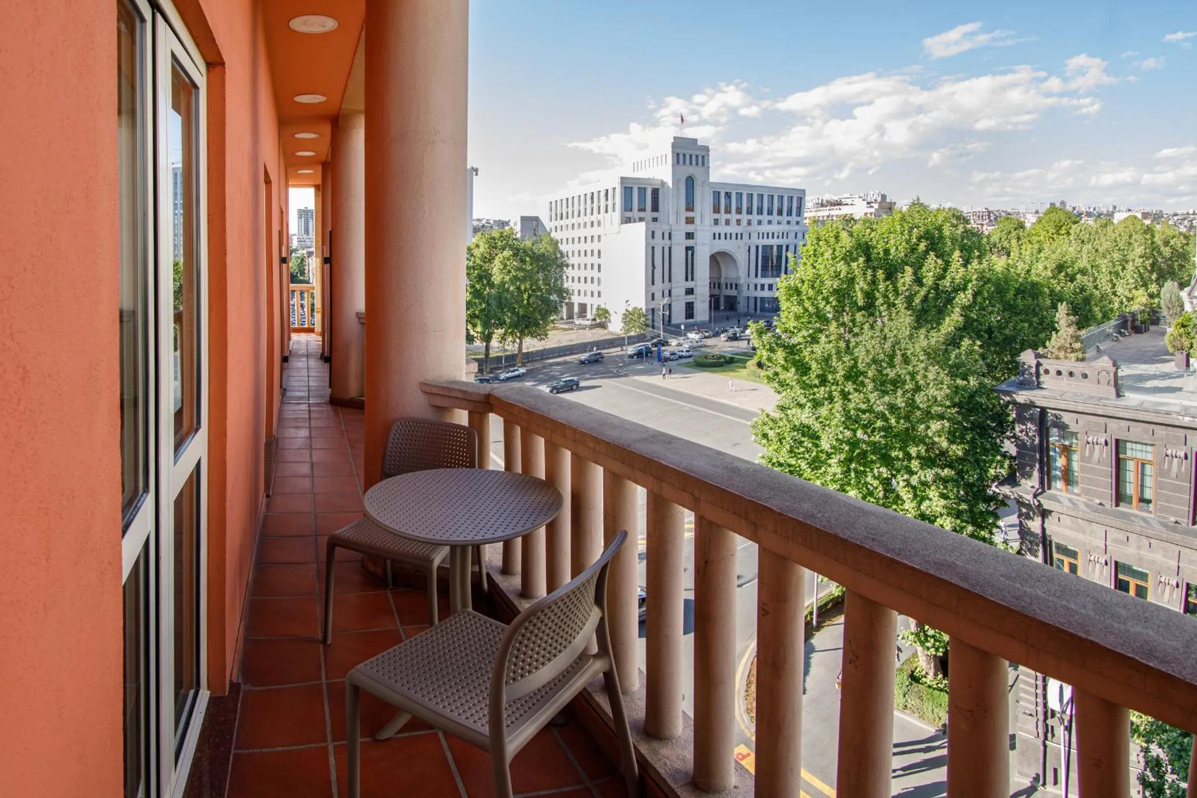 Balcony/Terrace in Best Western Plus Congress Hotel Yerevan