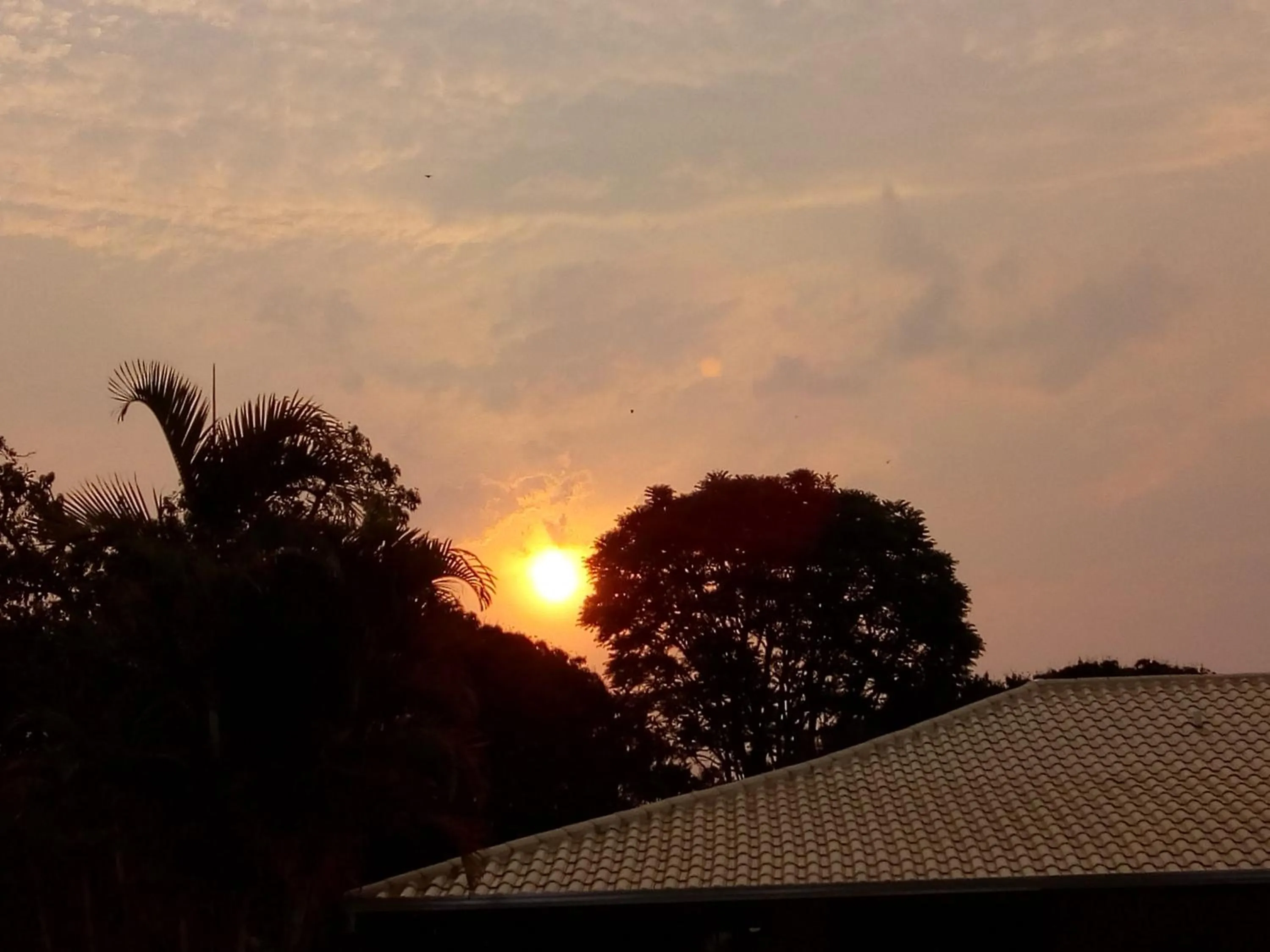 Sunset in Hotel Kaeru