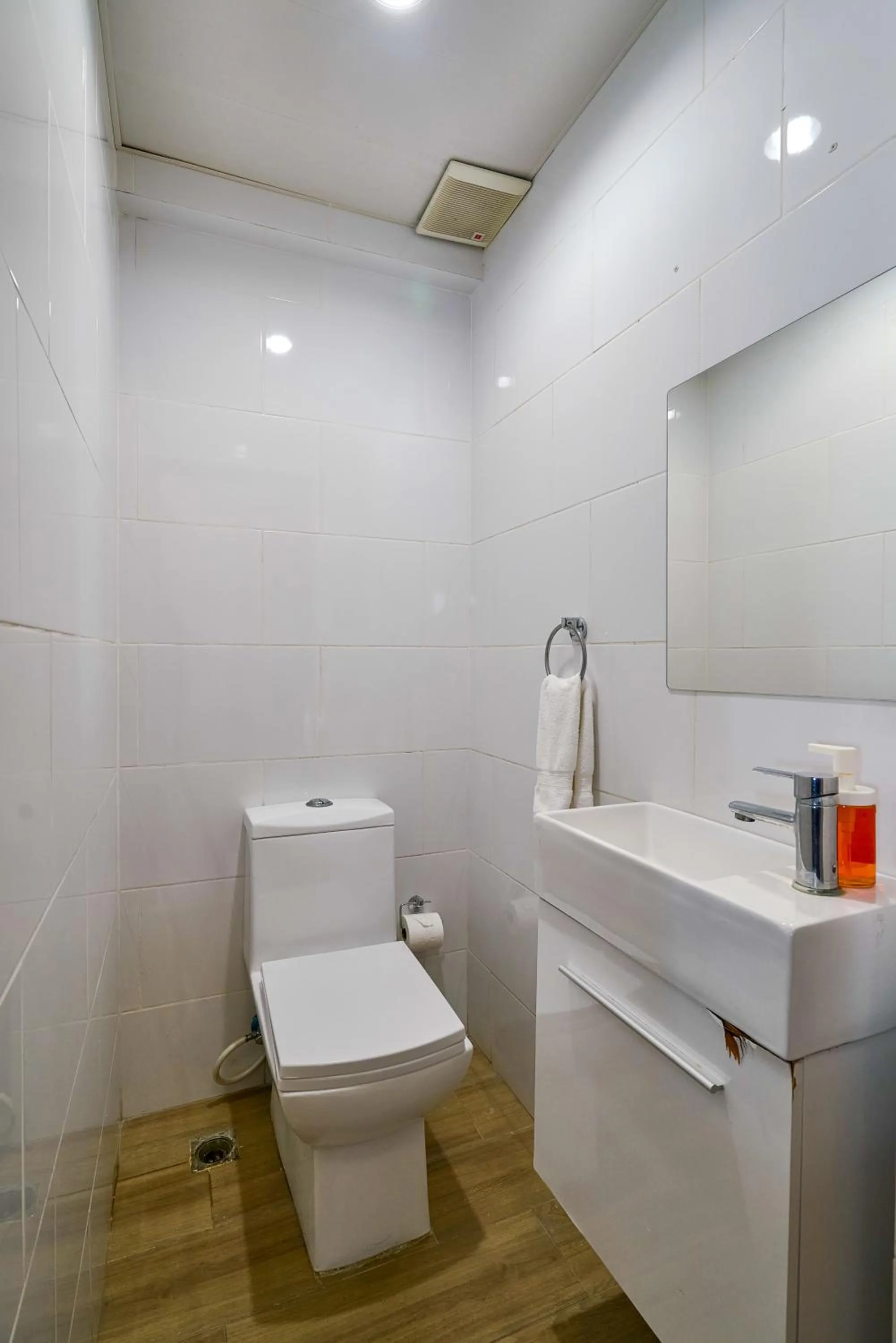 Toilet in Central Park Tower