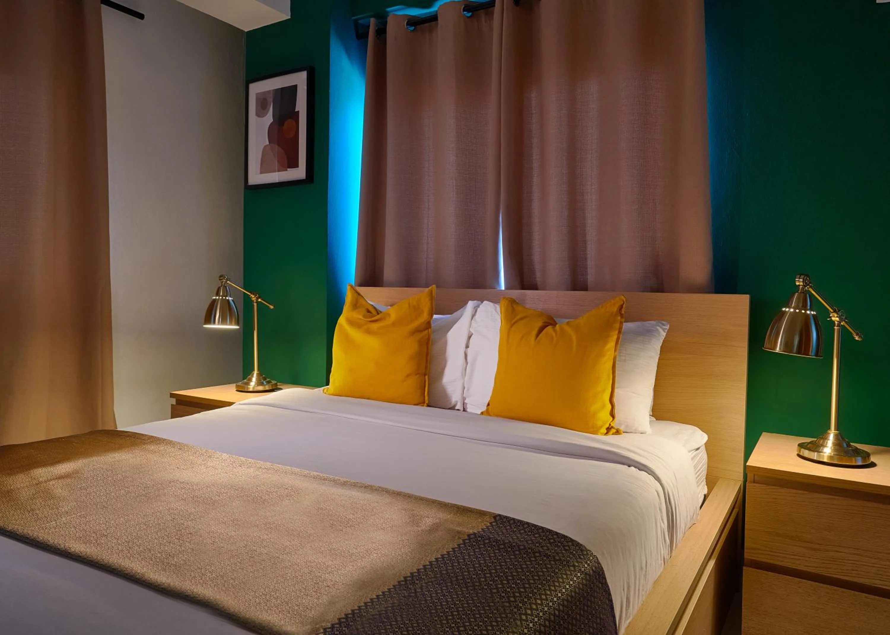 Bedroom, Bed in Central Park Tower