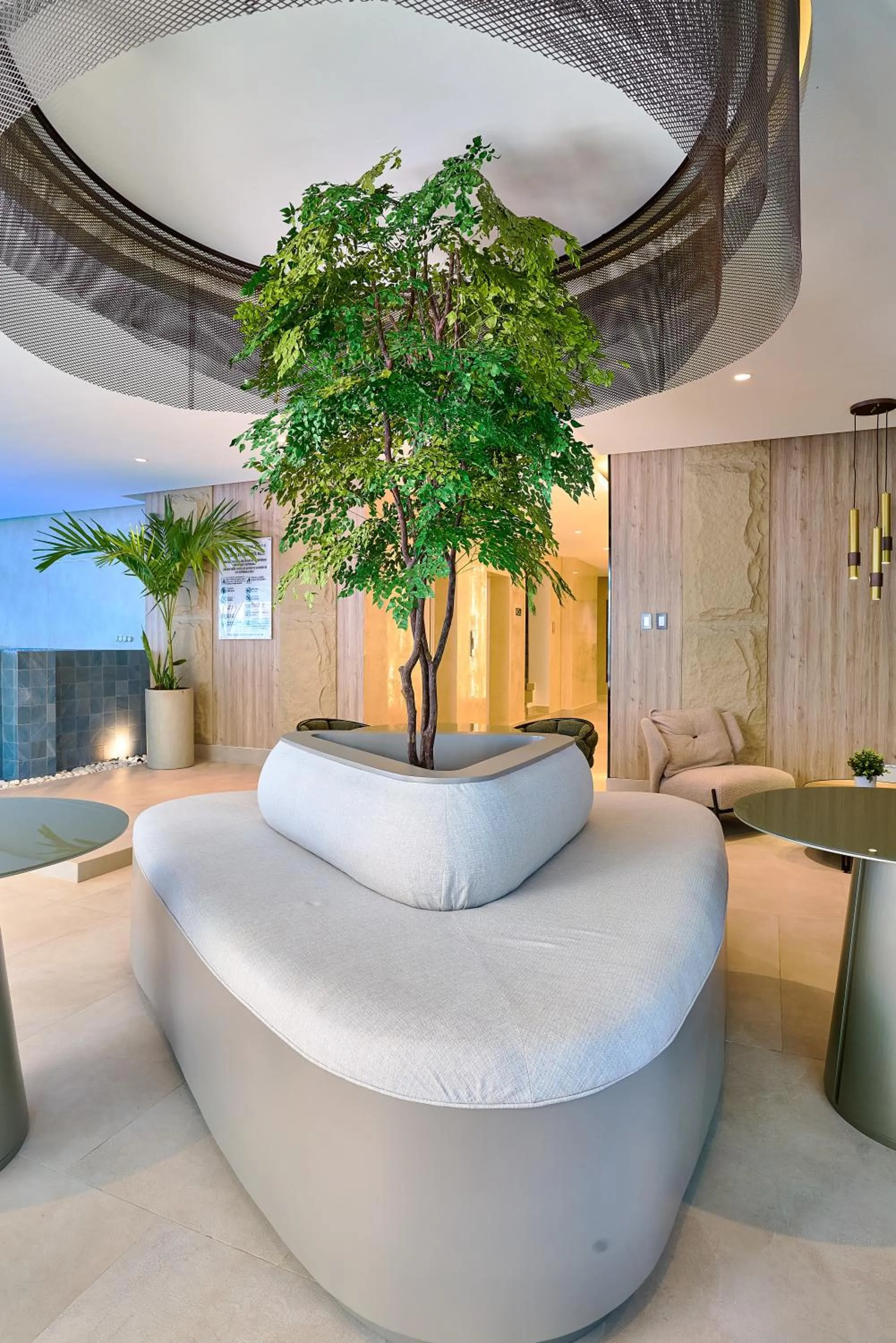 Communal lounge/ TV room in Central Park Tower