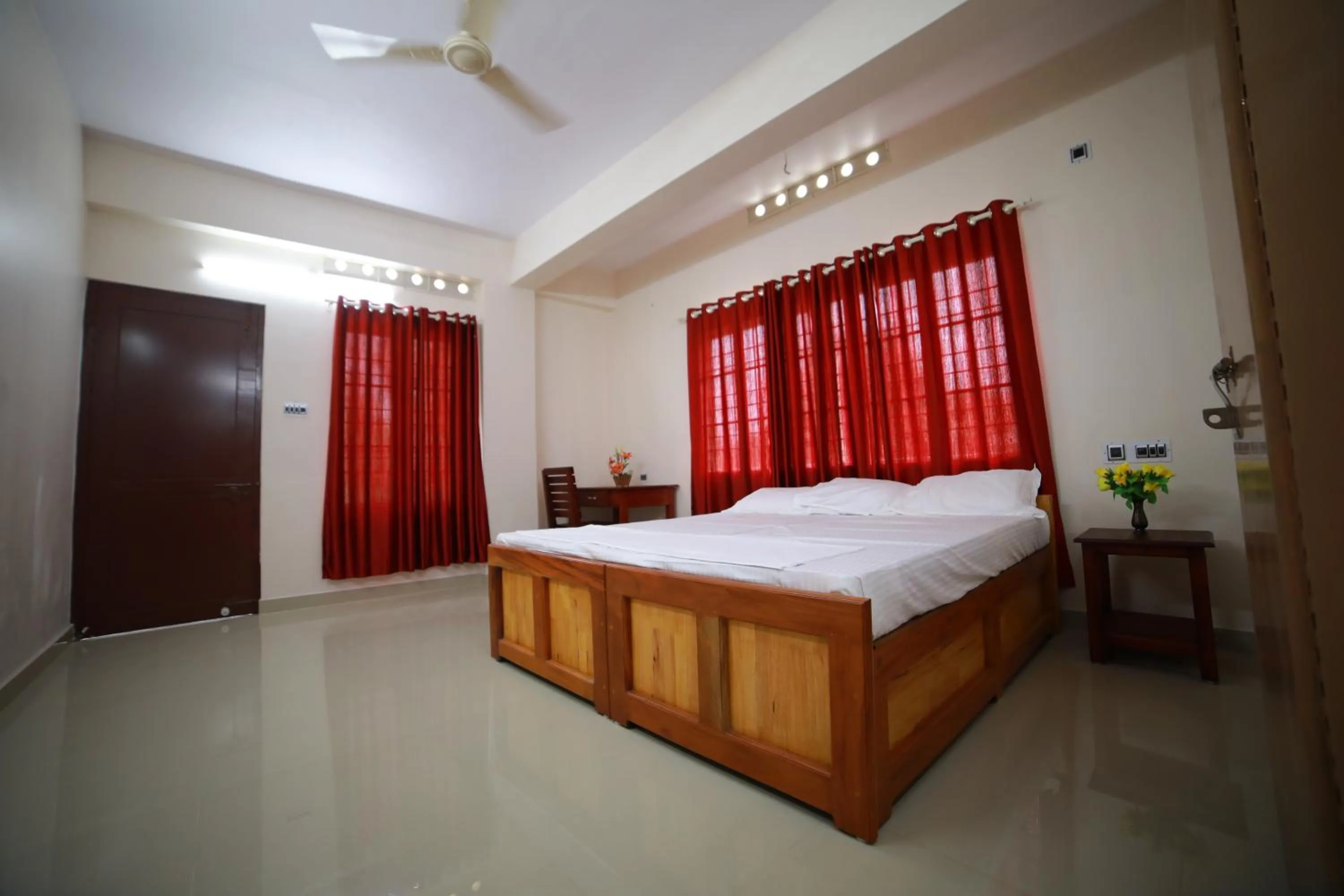 Bed in Indeevaram Residency