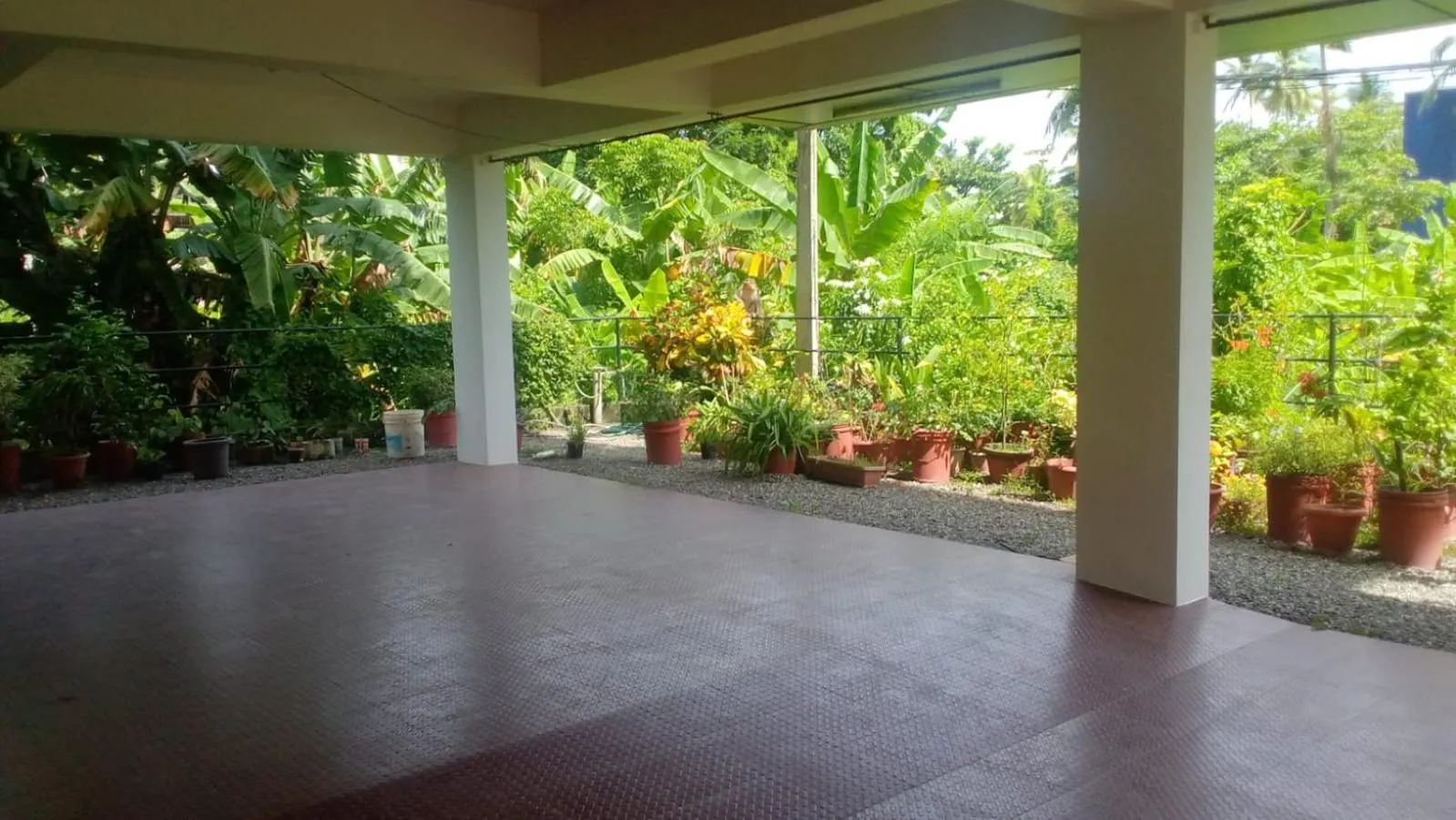 Garden in Indeevaram Residency