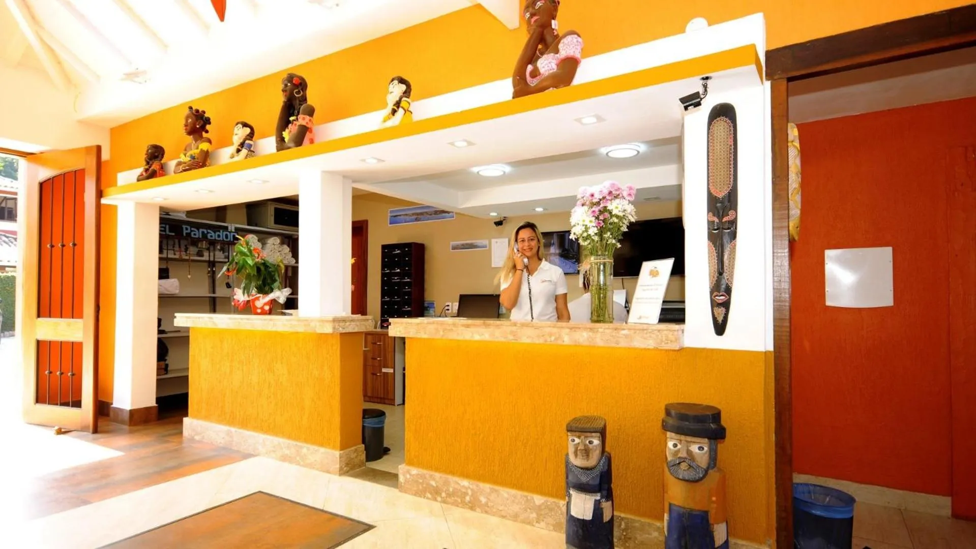 Lobby or reception in Pousada El Parador