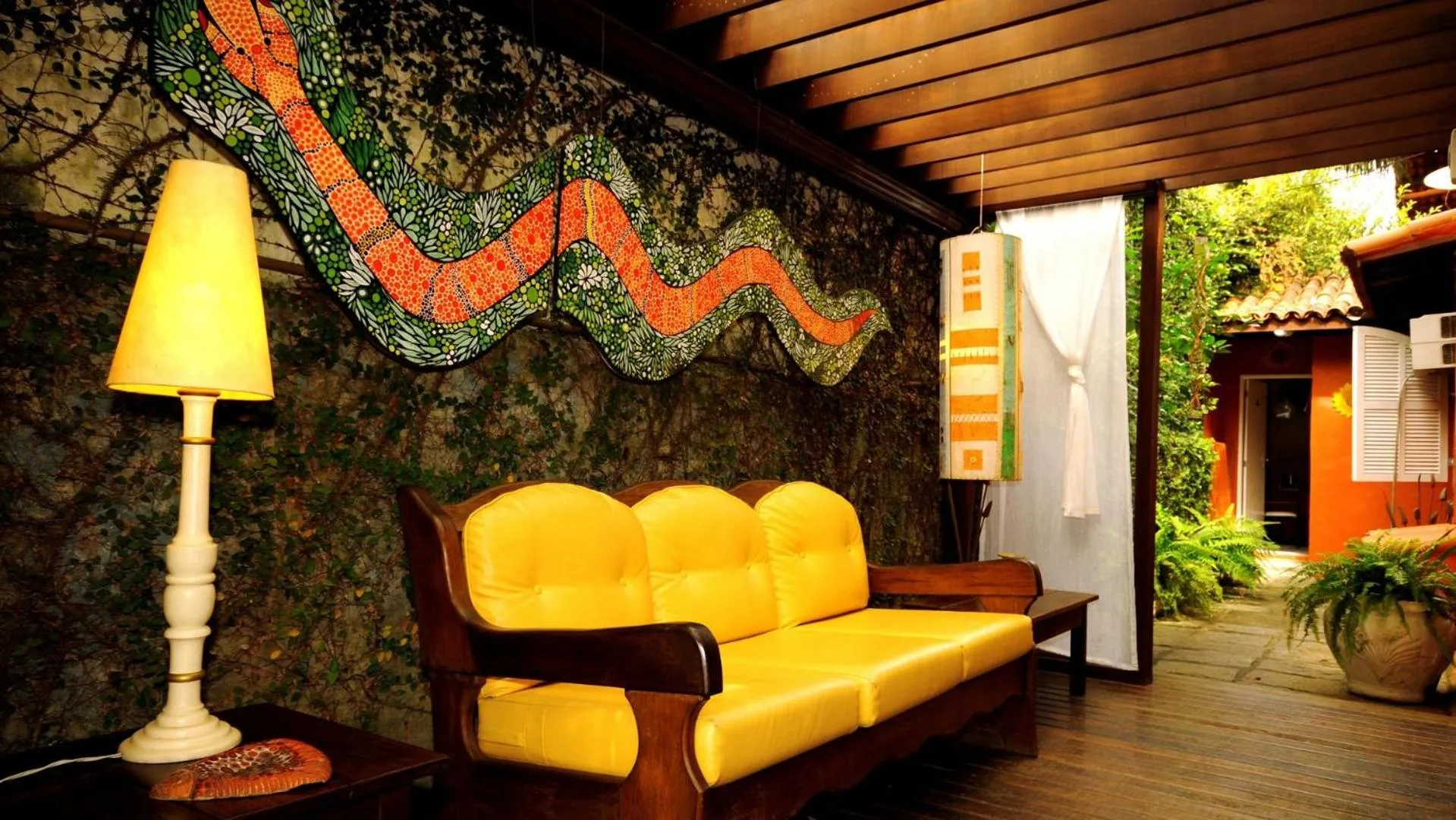 Seating area in Pousada El Parador