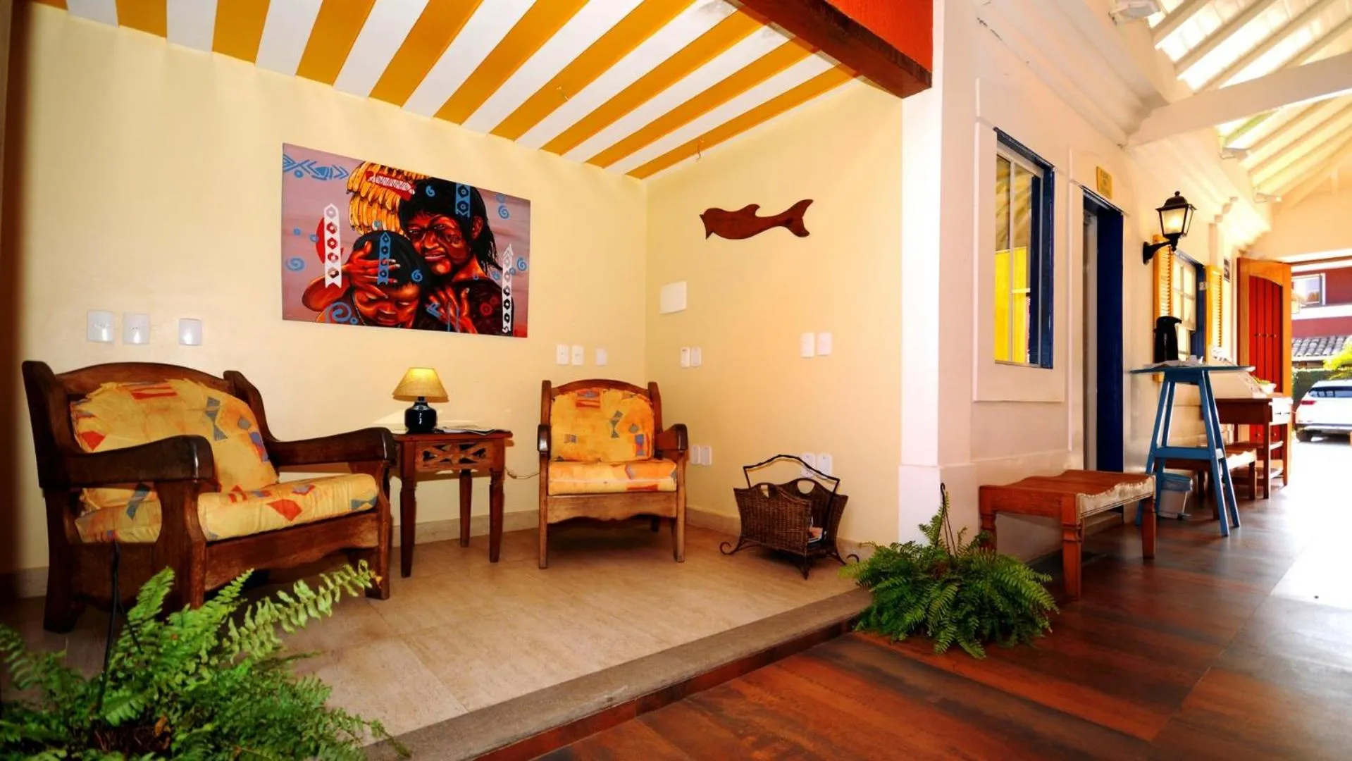 Seating area in Pousada El Parador
