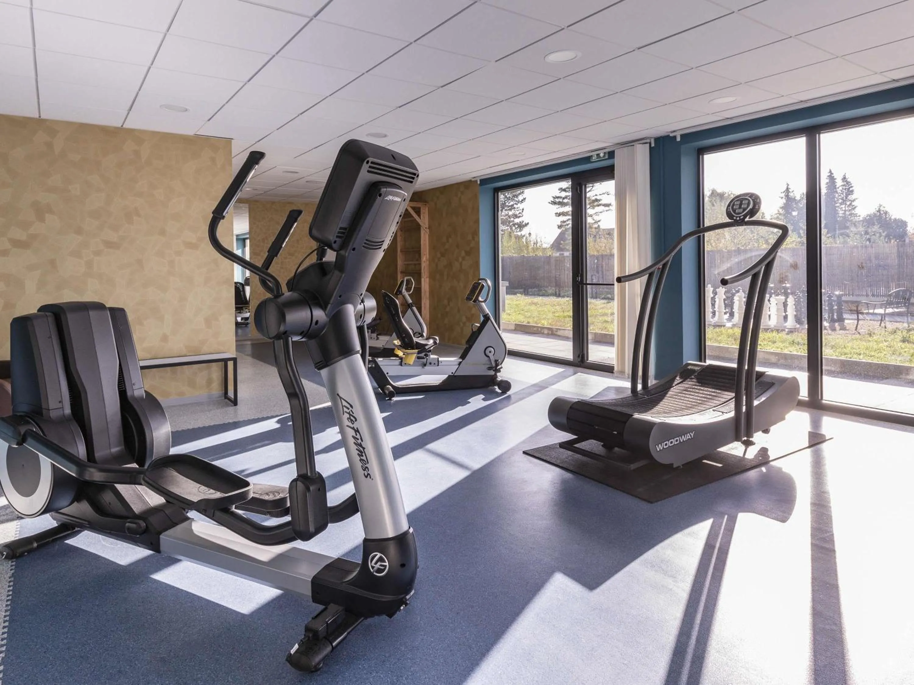 Fitness centre/facilities in Aparthotel Adagio Bâle Mulhouse Aeroport