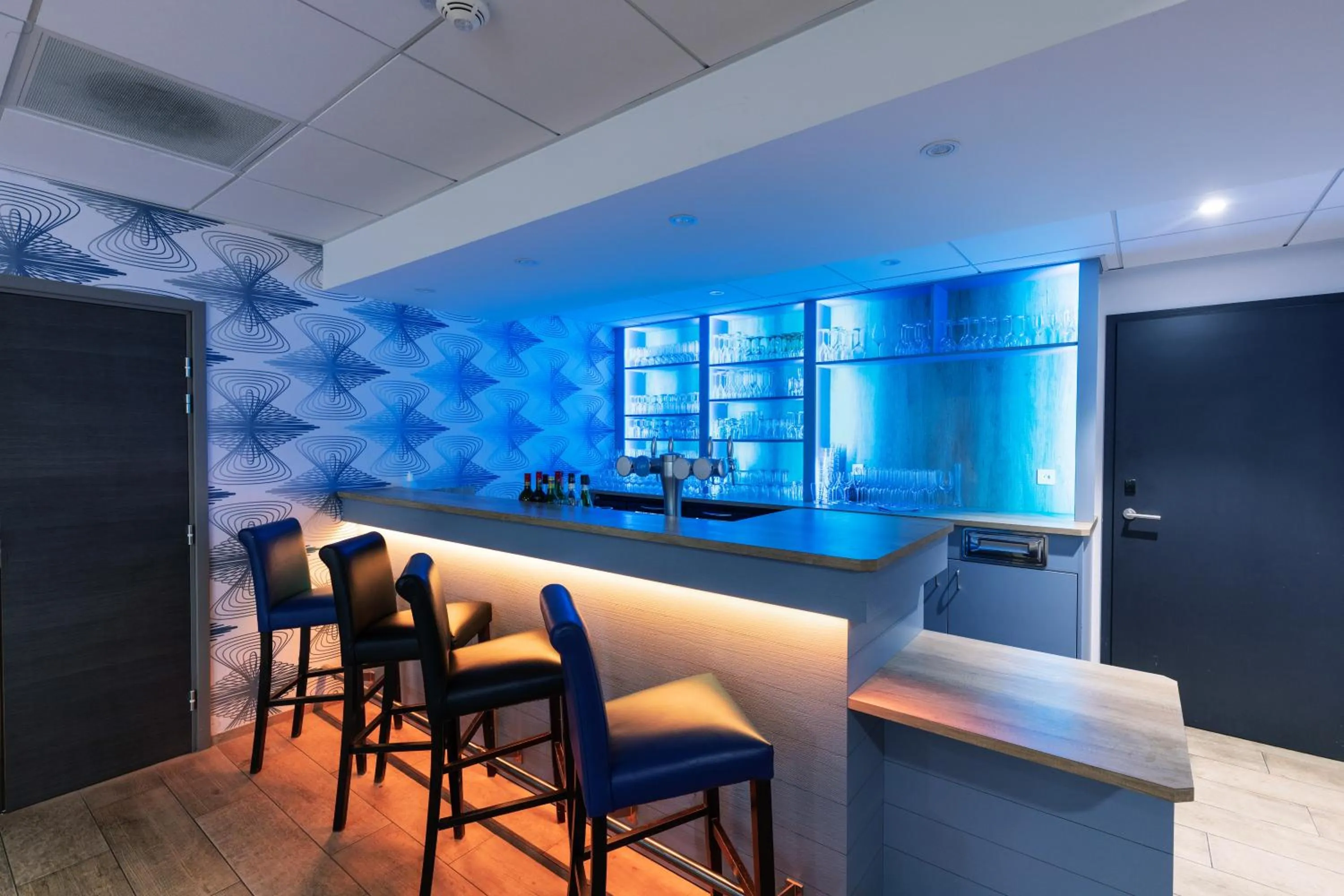 Lounge or bar in Aparthotel Adagio Bâle Mulhouse Aeroport