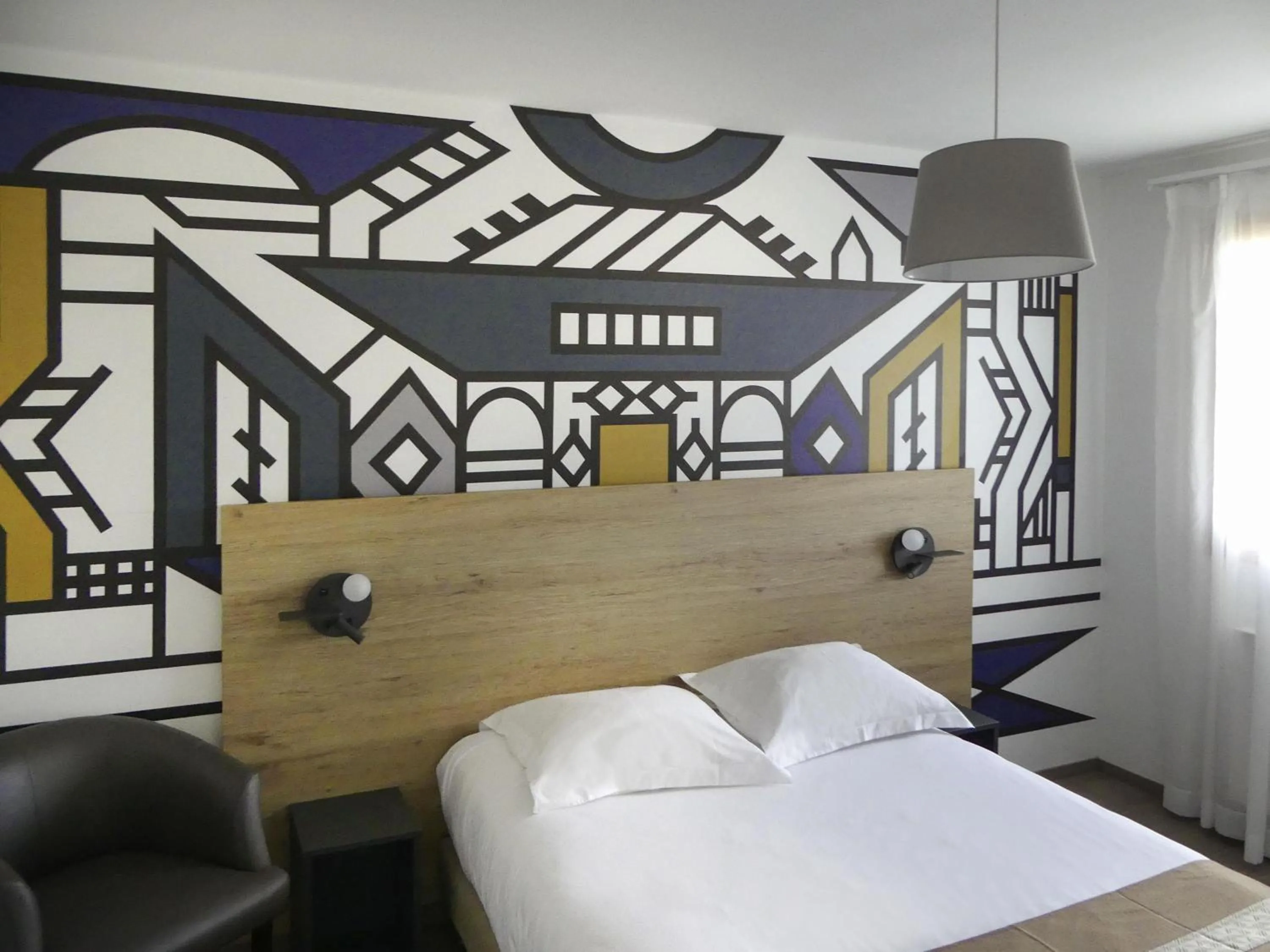 Bedroom, Bed in Aparthotel Adagio Bâle Mulhouse Aeroport