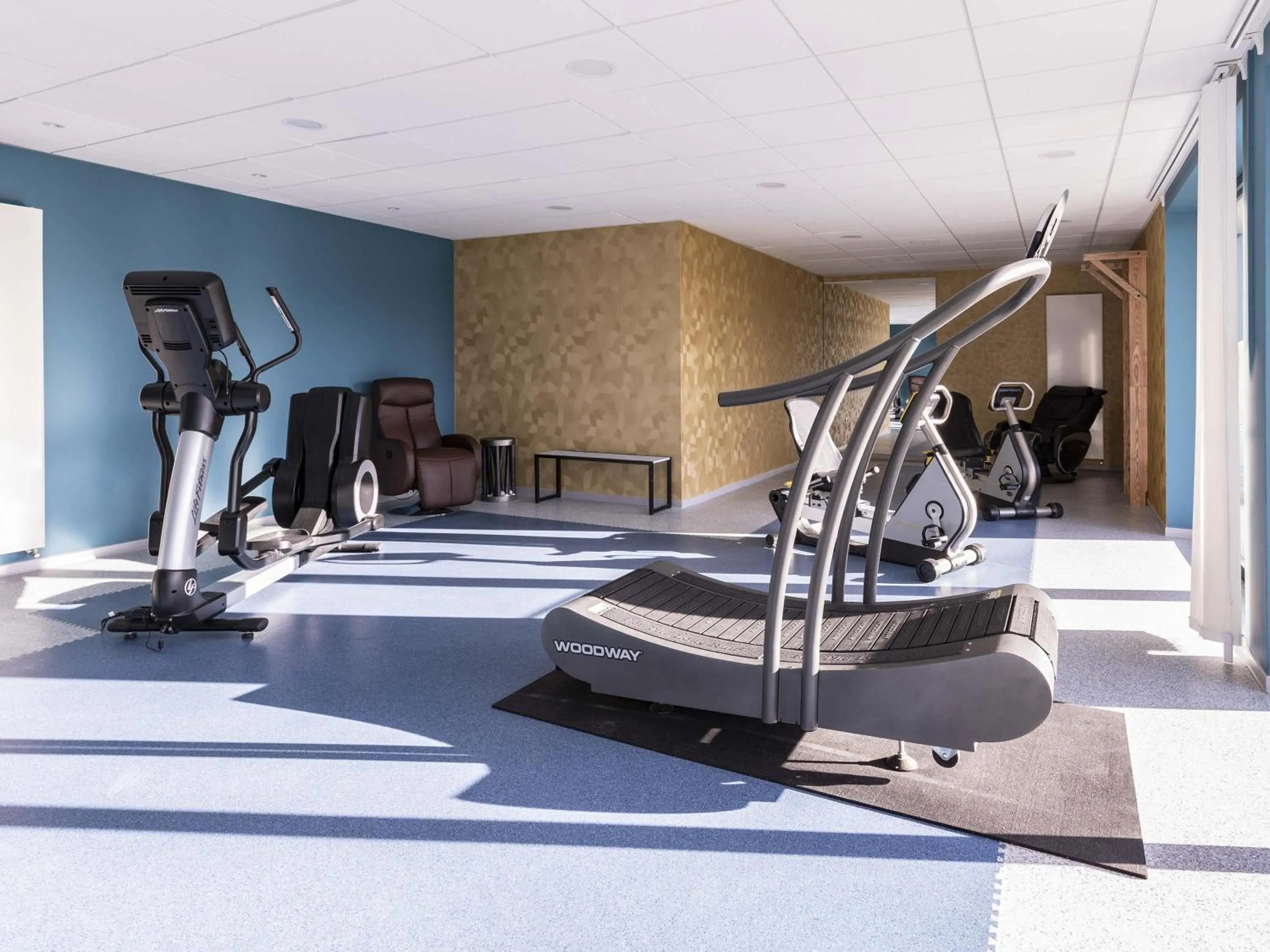 Fitness centre/facilities in Aparthotel Adagio Bâle Mulhouse Aeroport