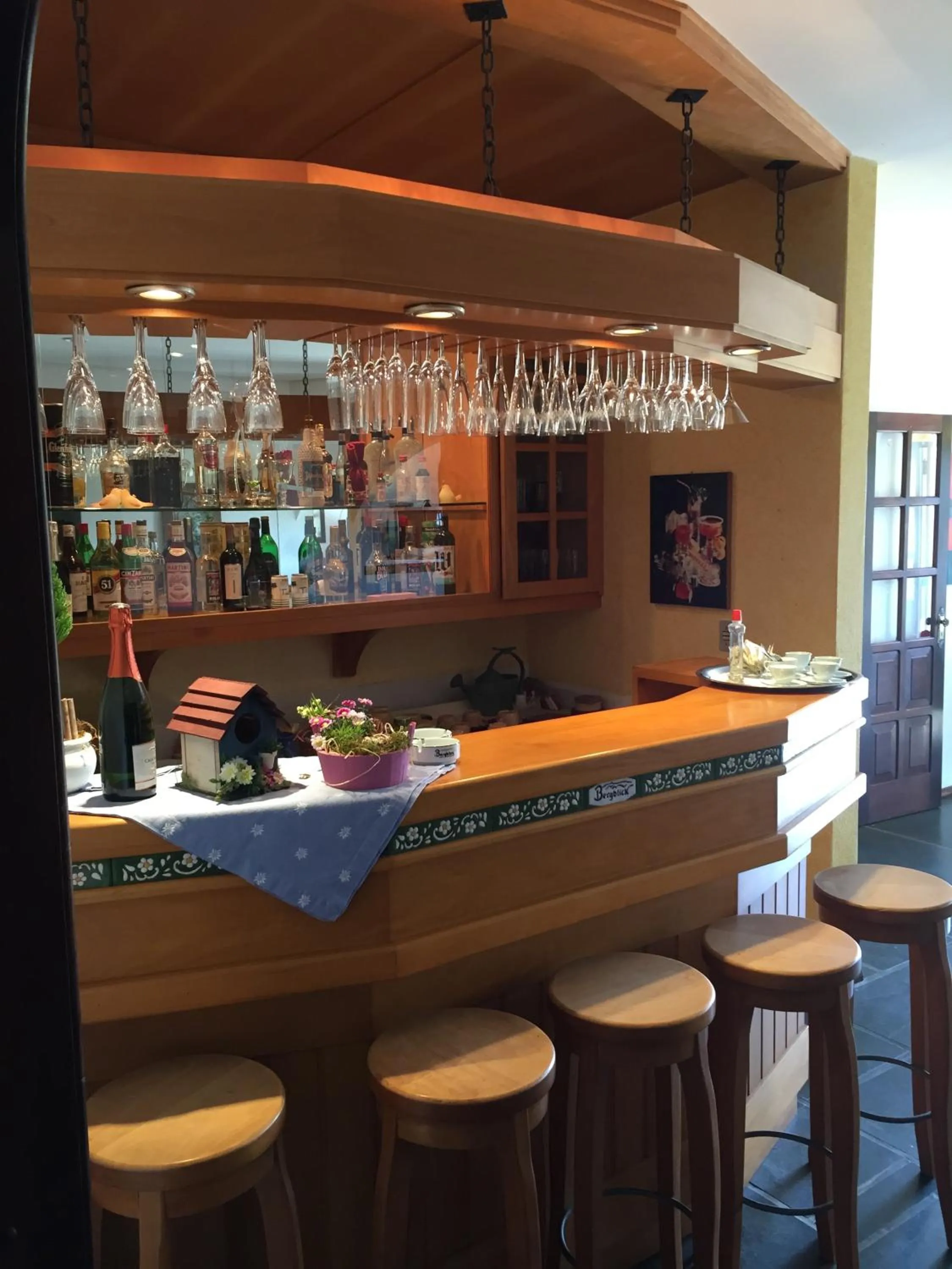 Lounge or bar in Hotel Bergblick