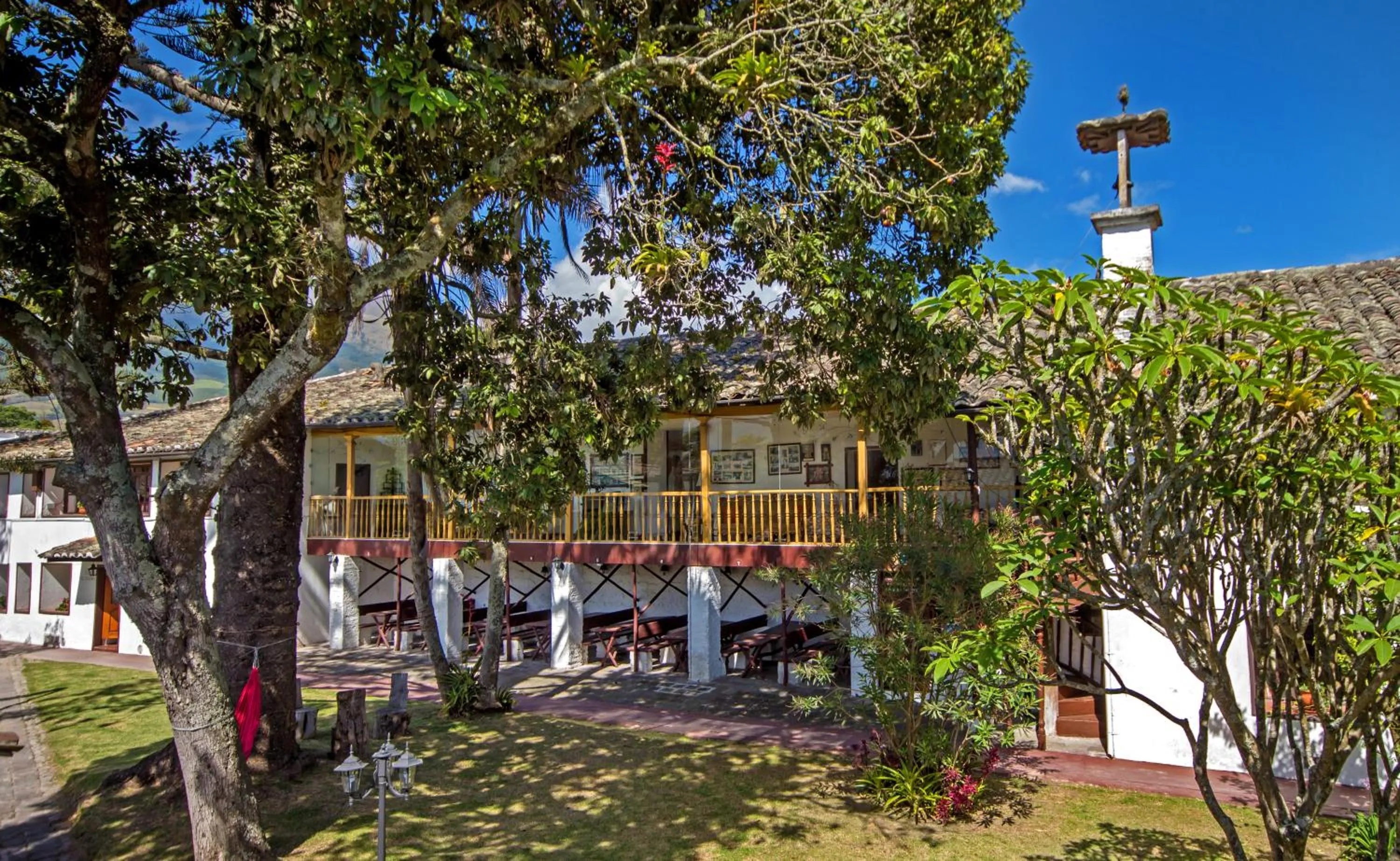 Property building in Hacienda Hosteria Chorlavi