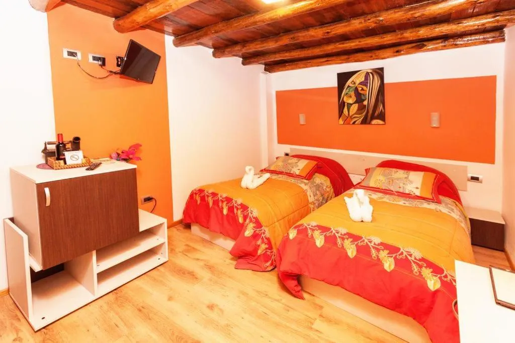 Bed in Casona les Pleiades