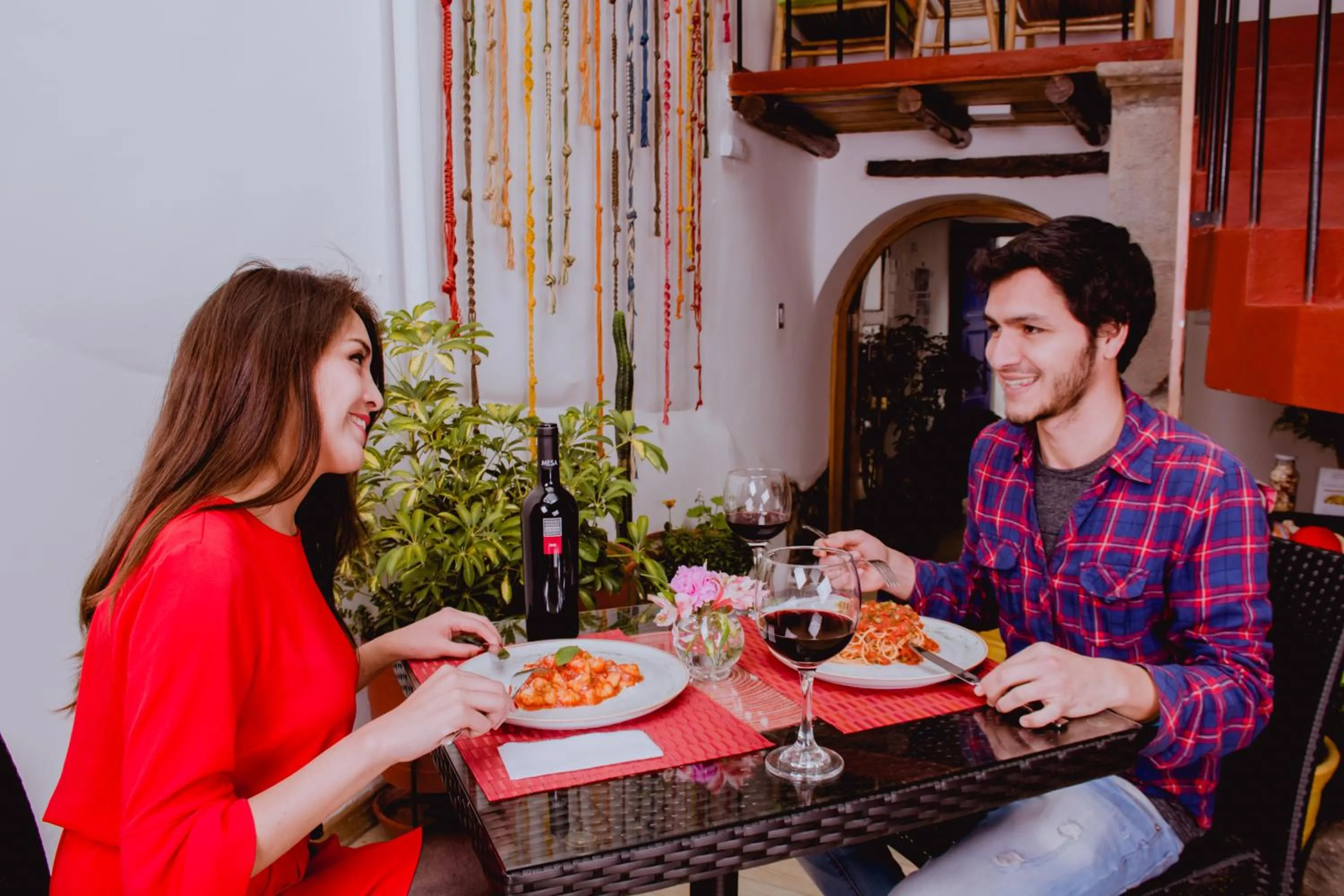 Patio in Casona les Pleiades