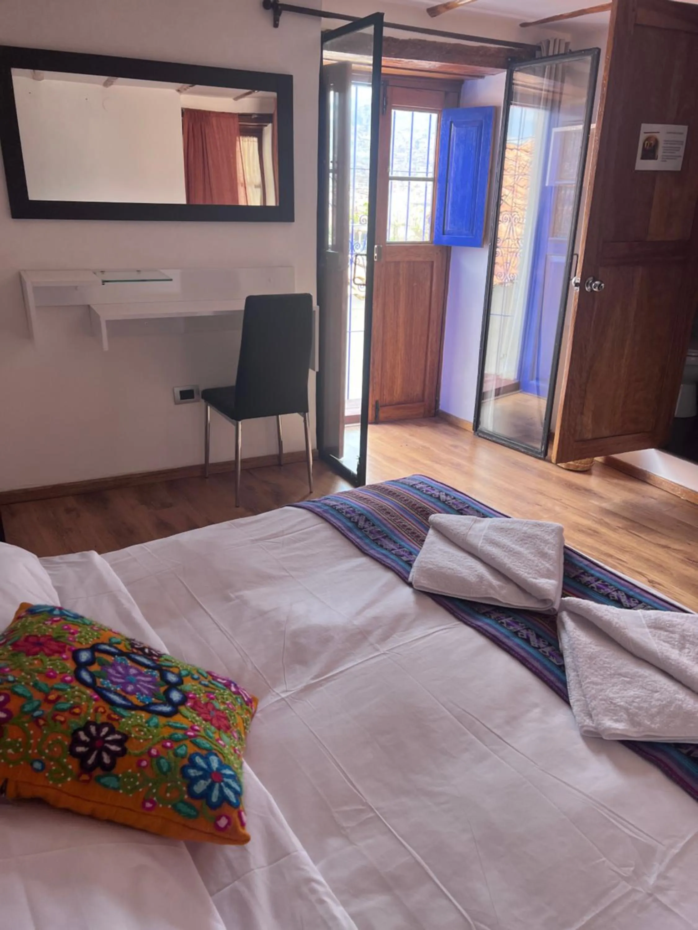 Bed in Casona les Pleiades