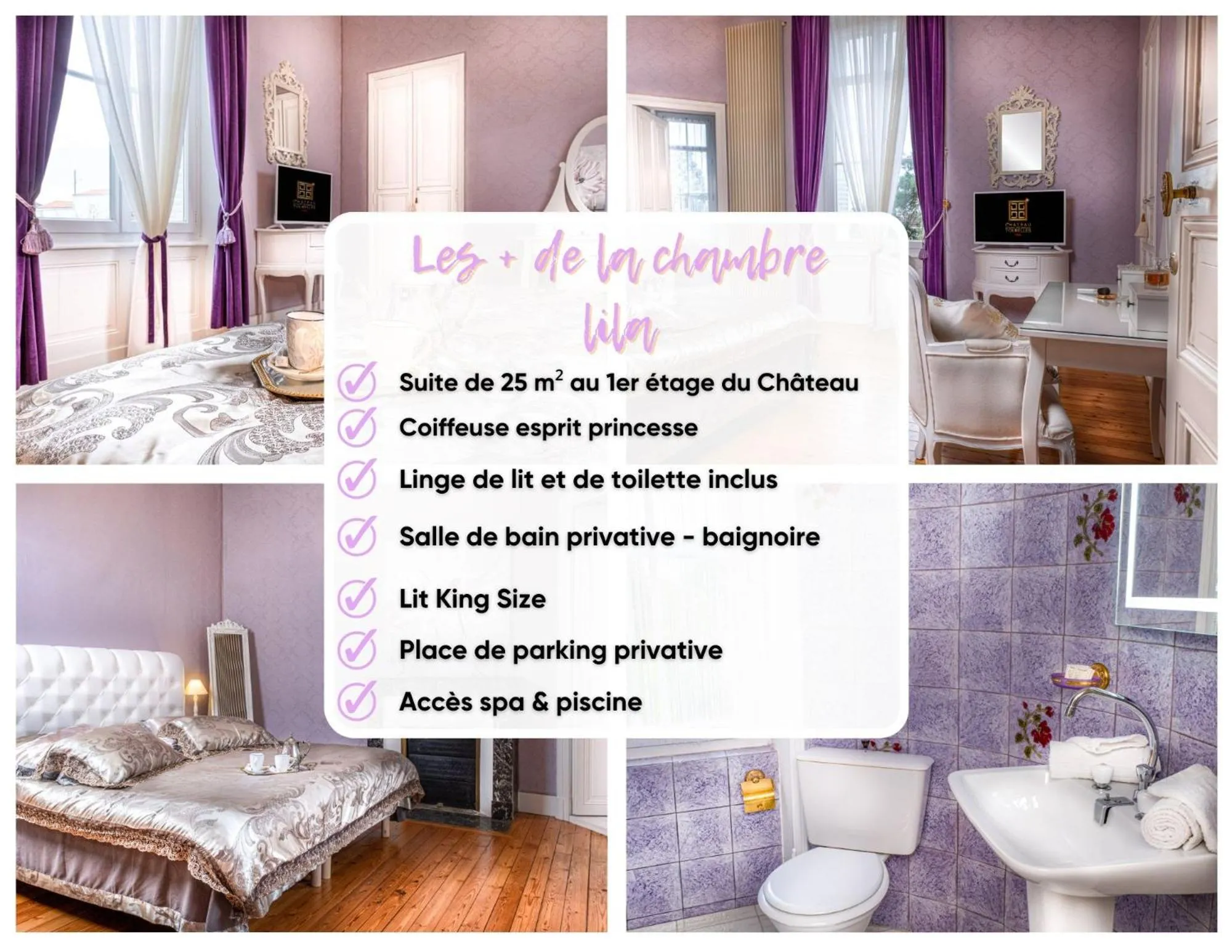 Bedroom, Bed in Le Château des Tourelles en Vendée