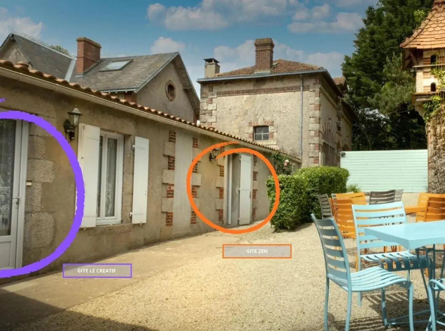 Studio with Garden View - Annex in Le Château des Tourelles en Vendée Studio with Garden View - Annex in Le Château des Tourelles en Vendée