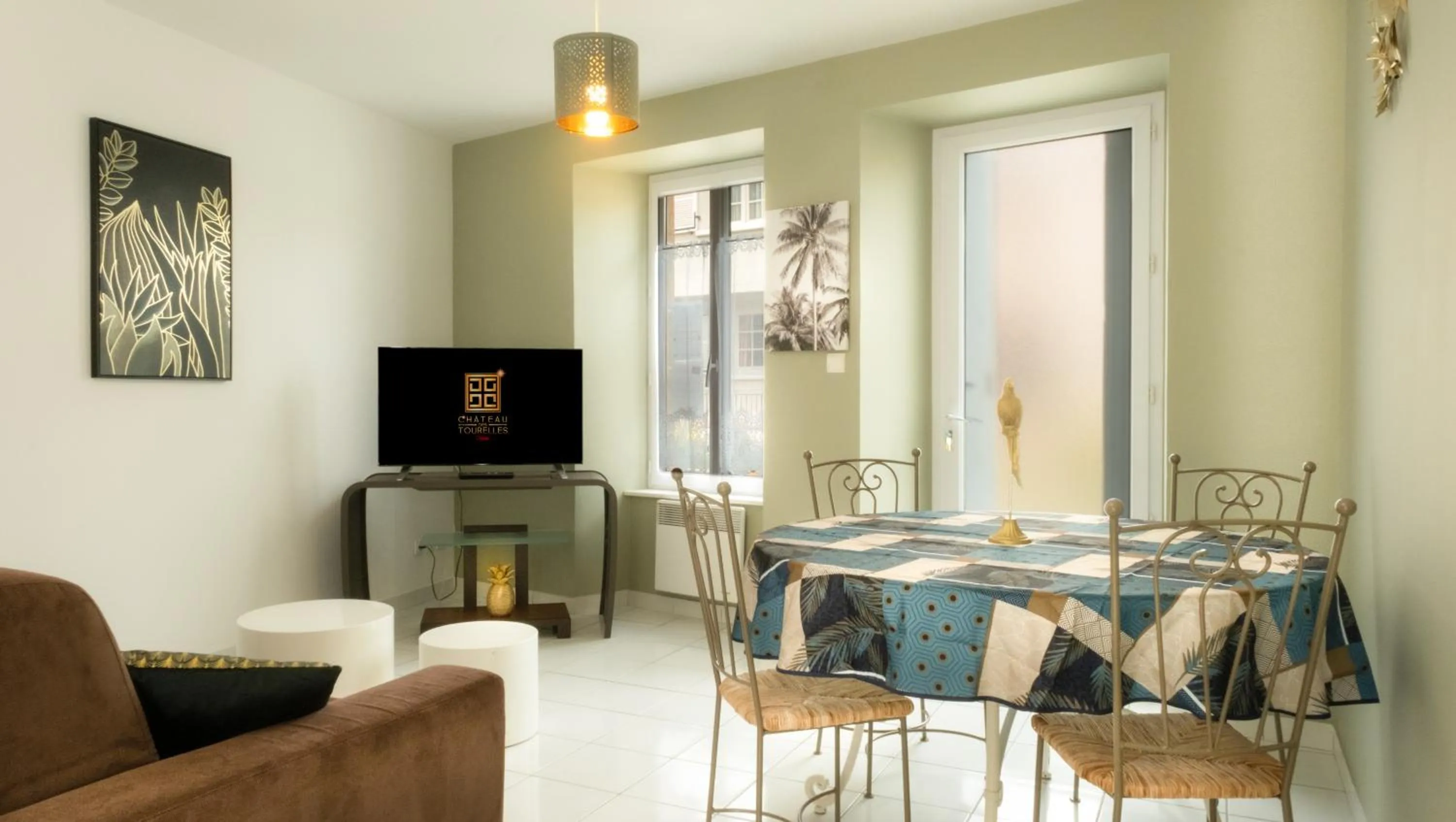 Seating area in Le Château des Tourelles en Vendée