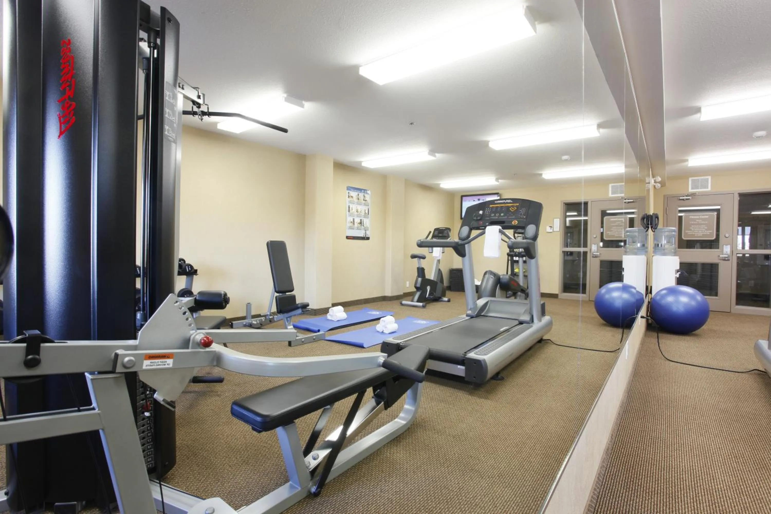Fitness centre/facilities in Vegreville Suites