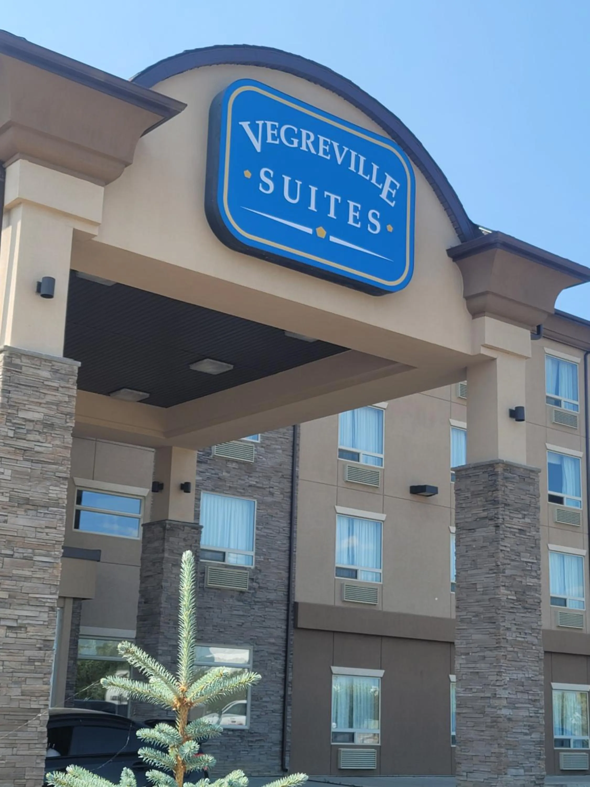 Property logo or sign in Vegreville Suites