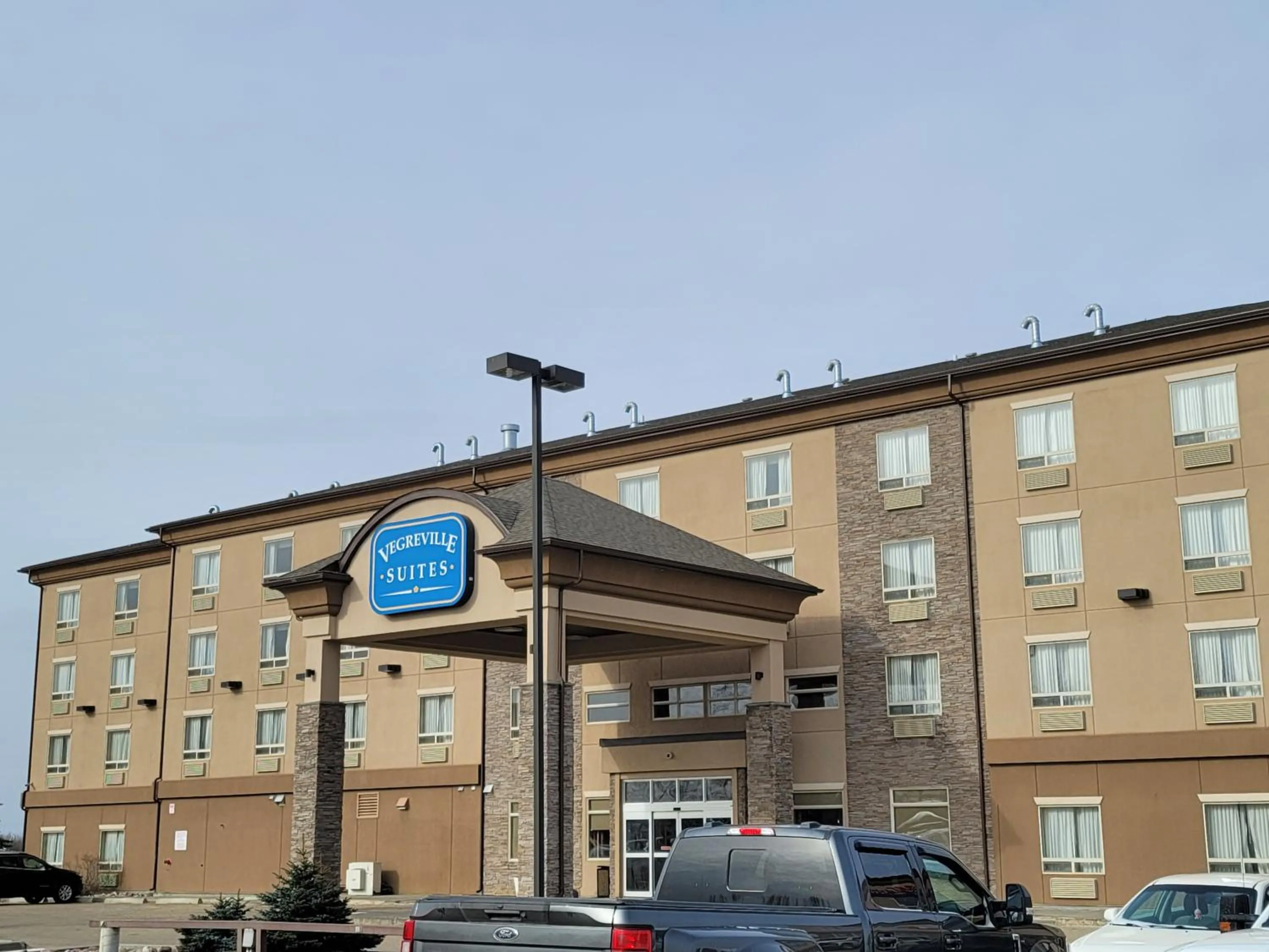 Property building in Vegreville Suites