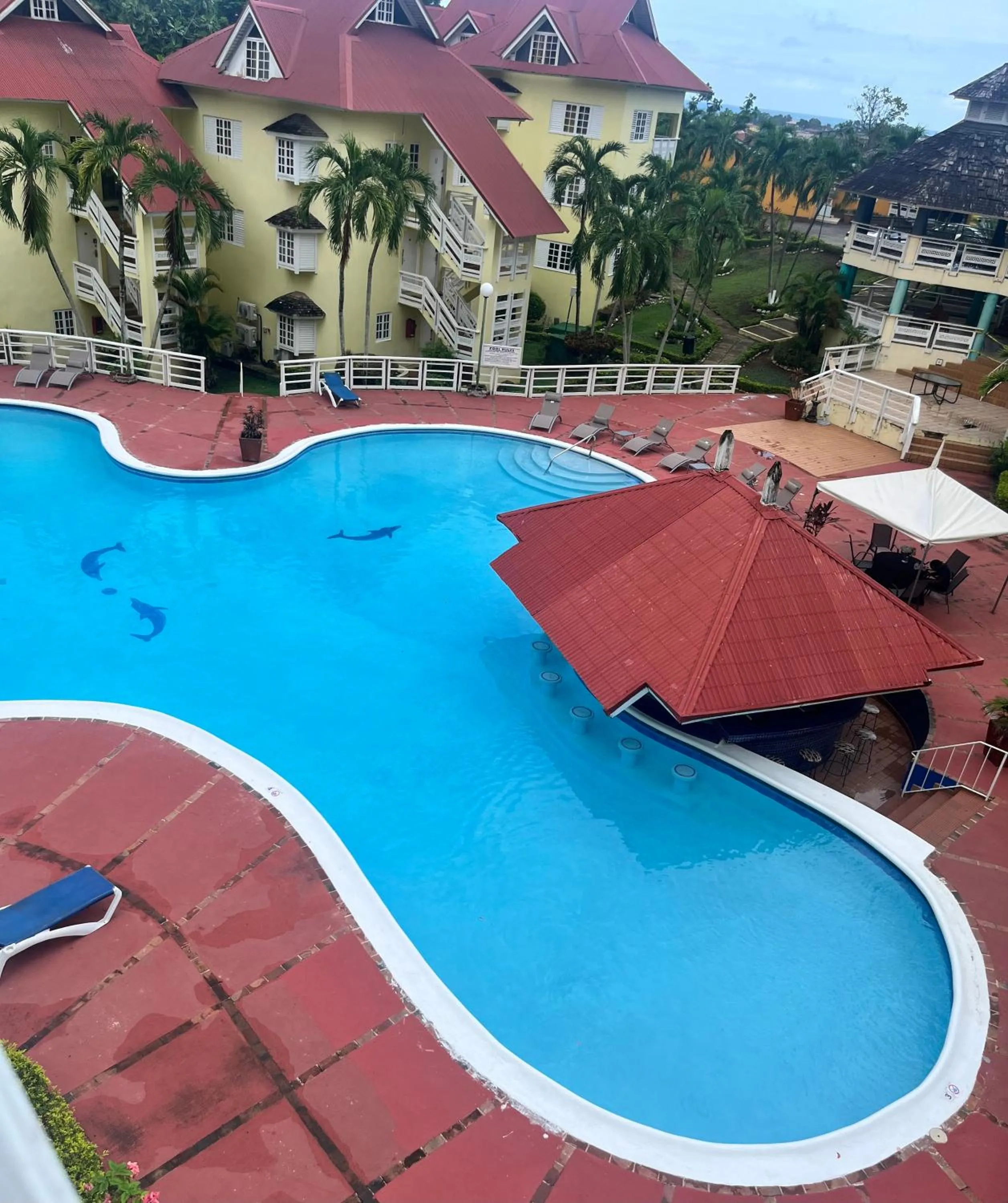 Pool view in Mystic Ridge Paradise