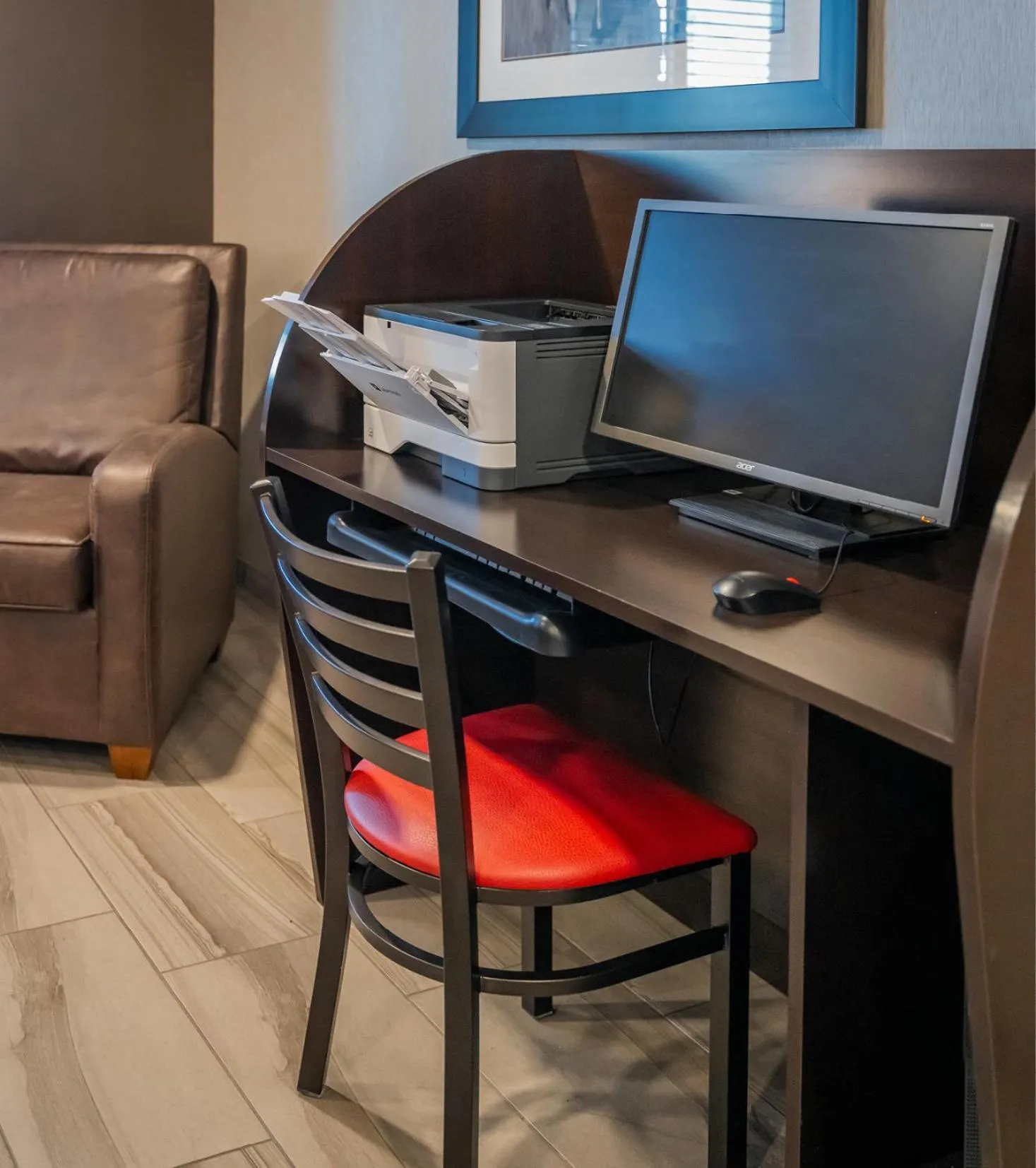 Seating area in My Place Hotel-Colorado Springs,CO