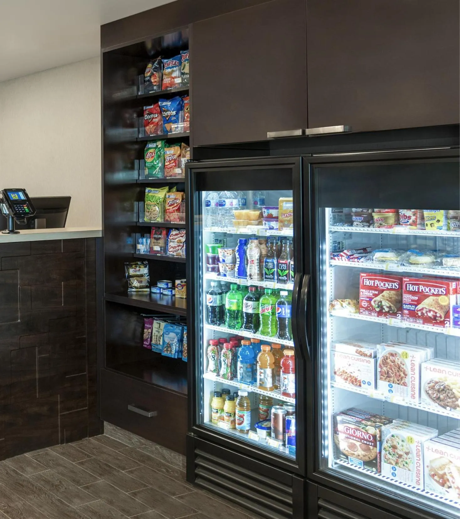 Food and drinks in My Place Hotel-Colorado Springs,CO