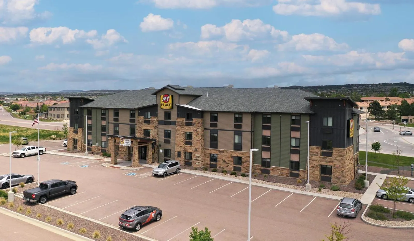 Property building in My Place Hotel-Colorado Springs,CO