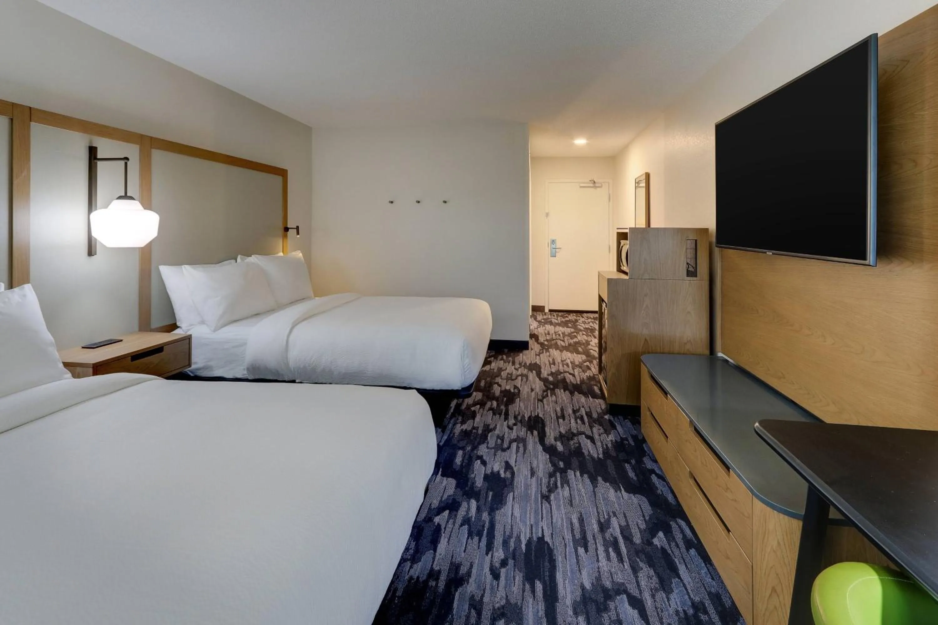 Photo of the whole room, Bed in Fairfield Inn & Suites Southport