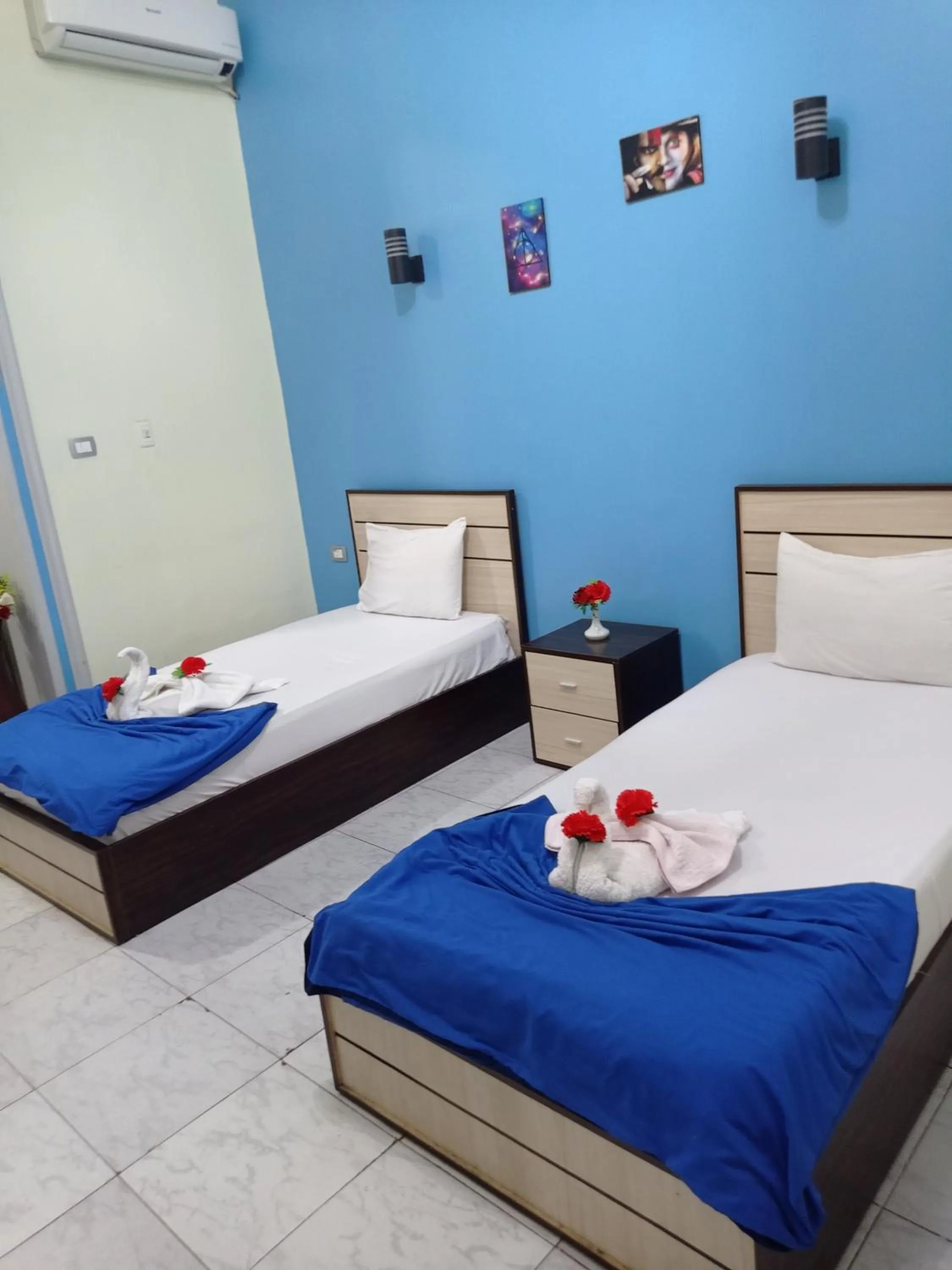 Bed in Hostgram Hotel