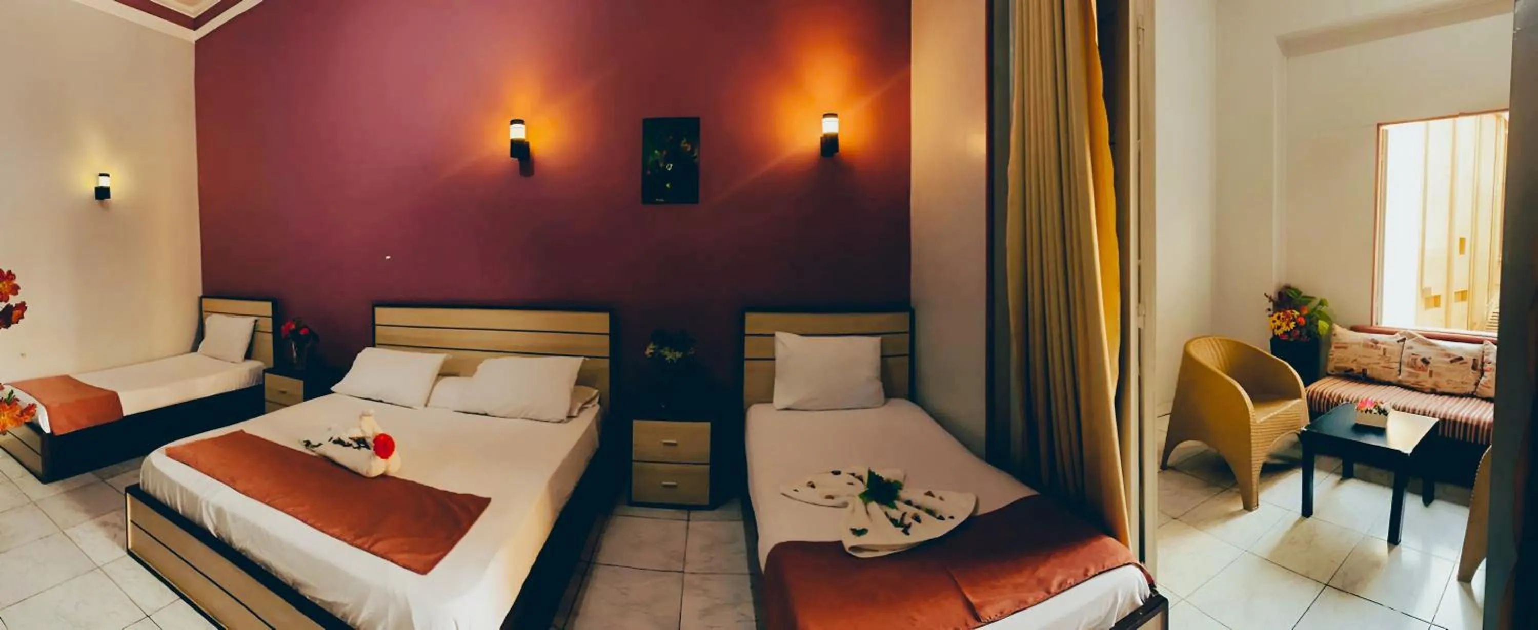 Bed in Hostgram Hotel