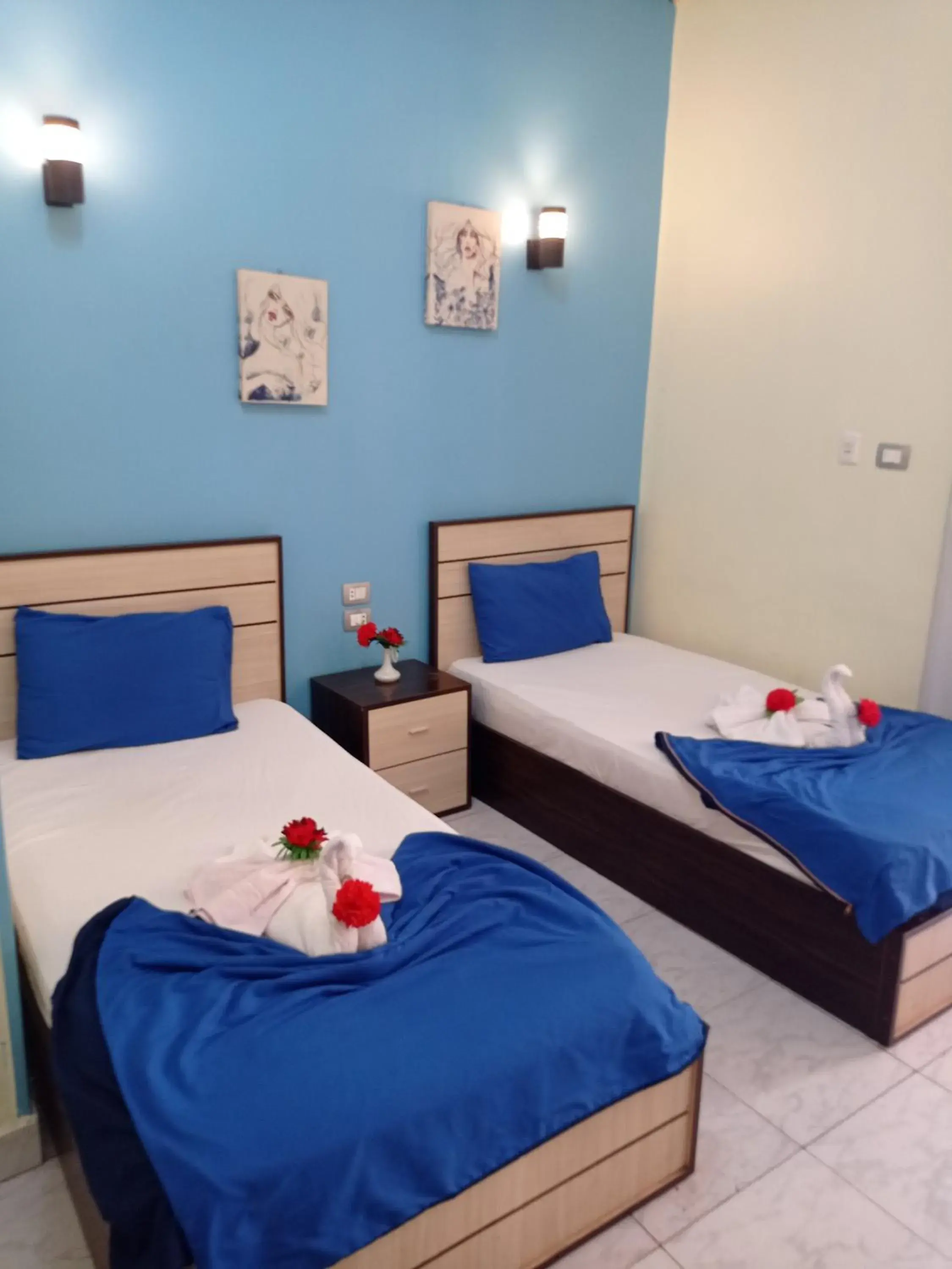 Deluxe Twin Room in Hostgram Hotel Deluxe Twin Room in Hostgram Hotel